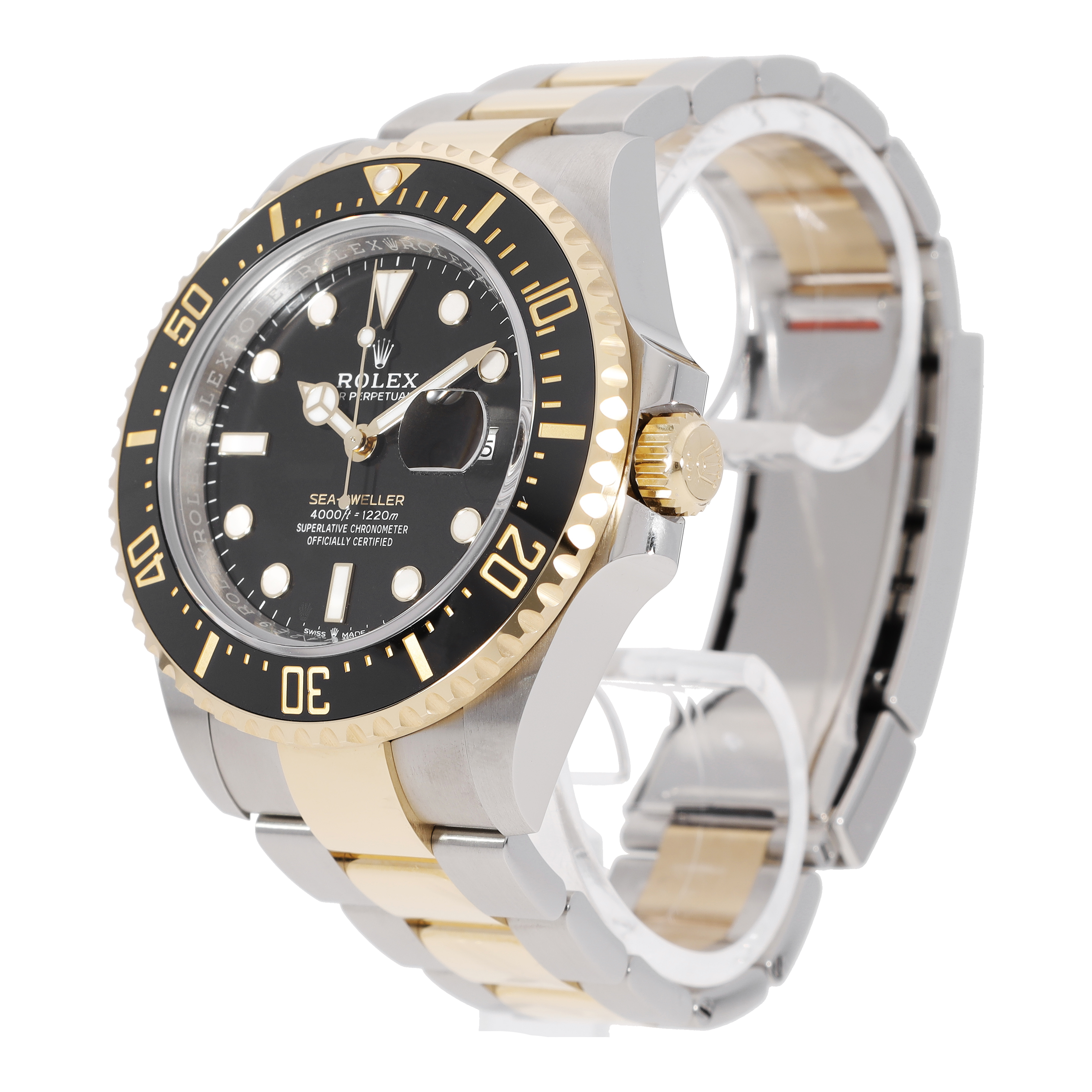 Sea dweller clearance acciaio oro