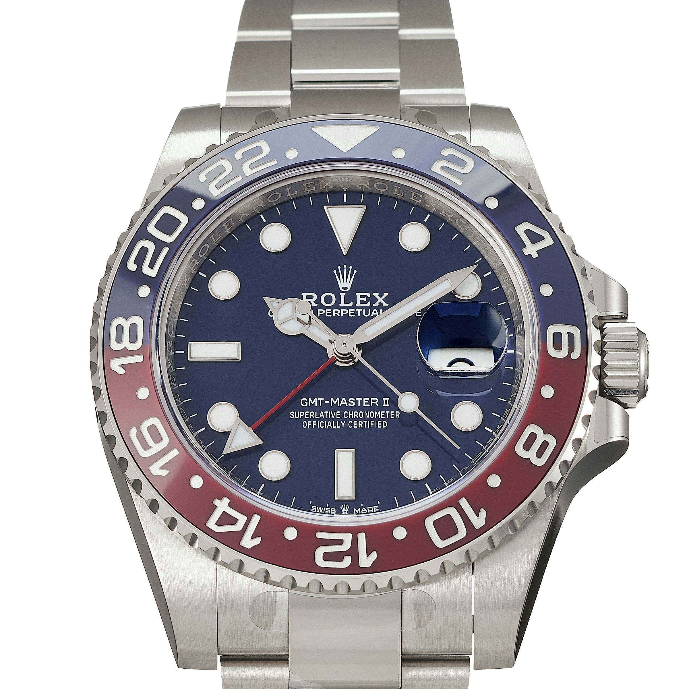 Rolex GMT Master 126719BLRO in White Gold CHRONEXT