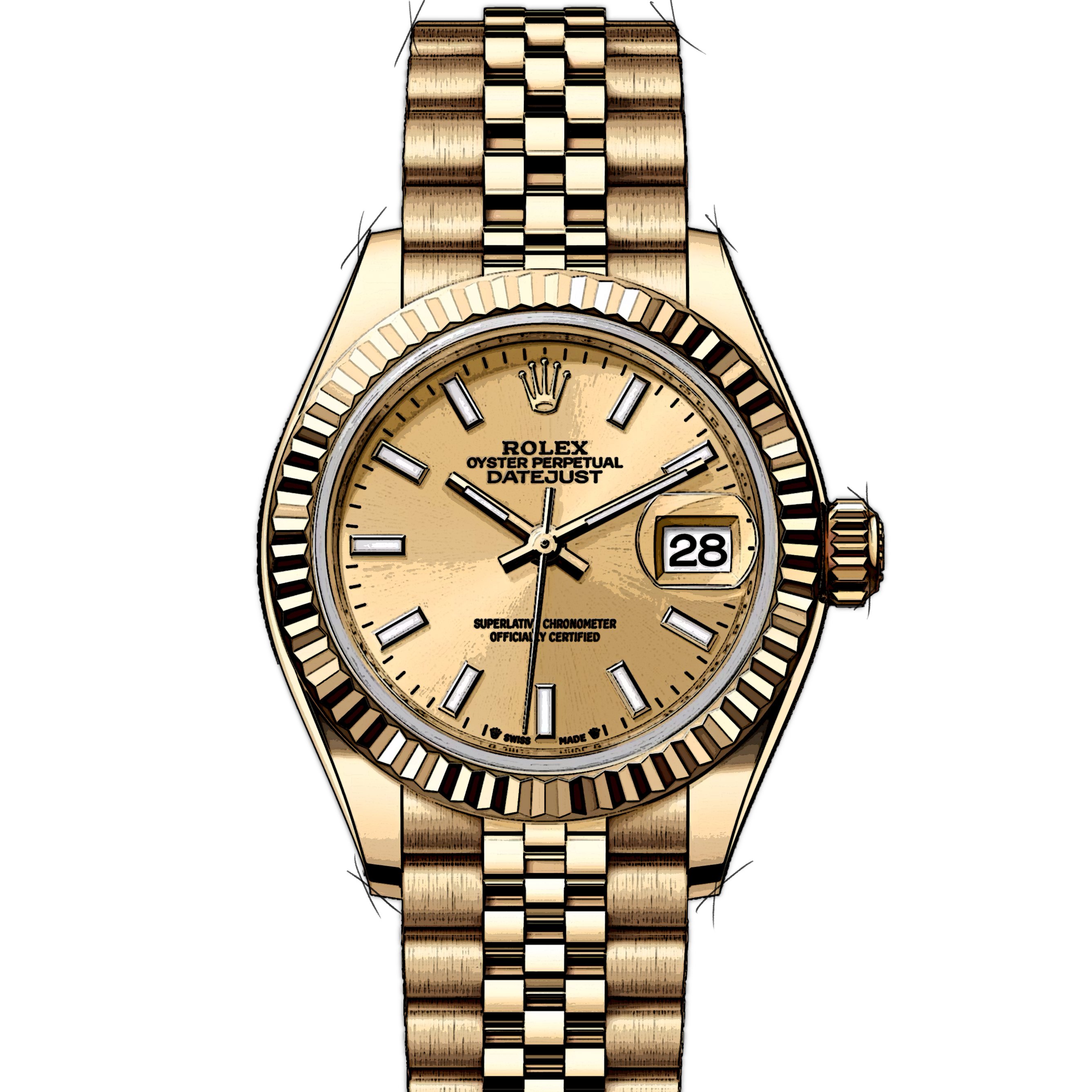 Rolex Lady-Datejust 279178