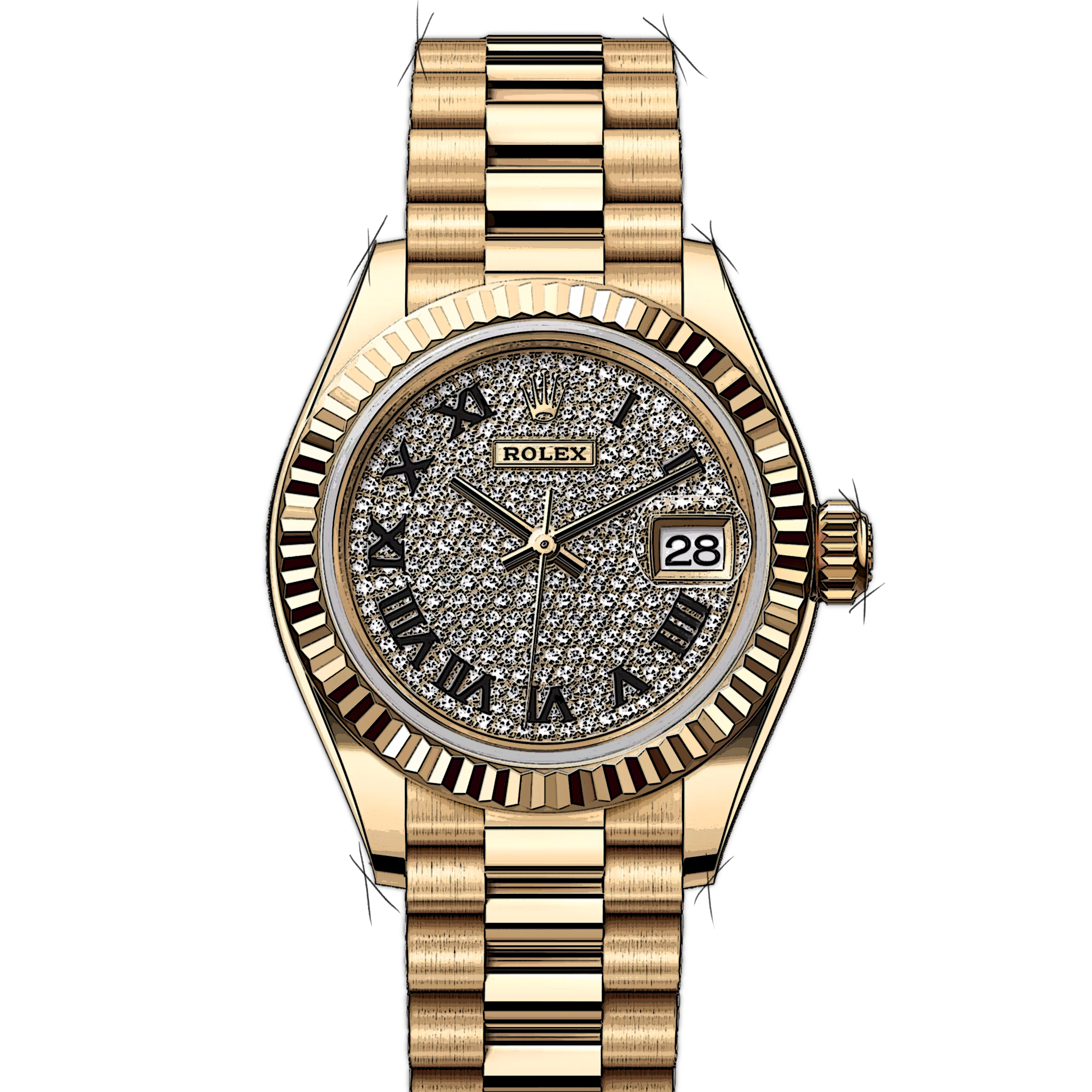 Rolex Lady-Datejust 279178