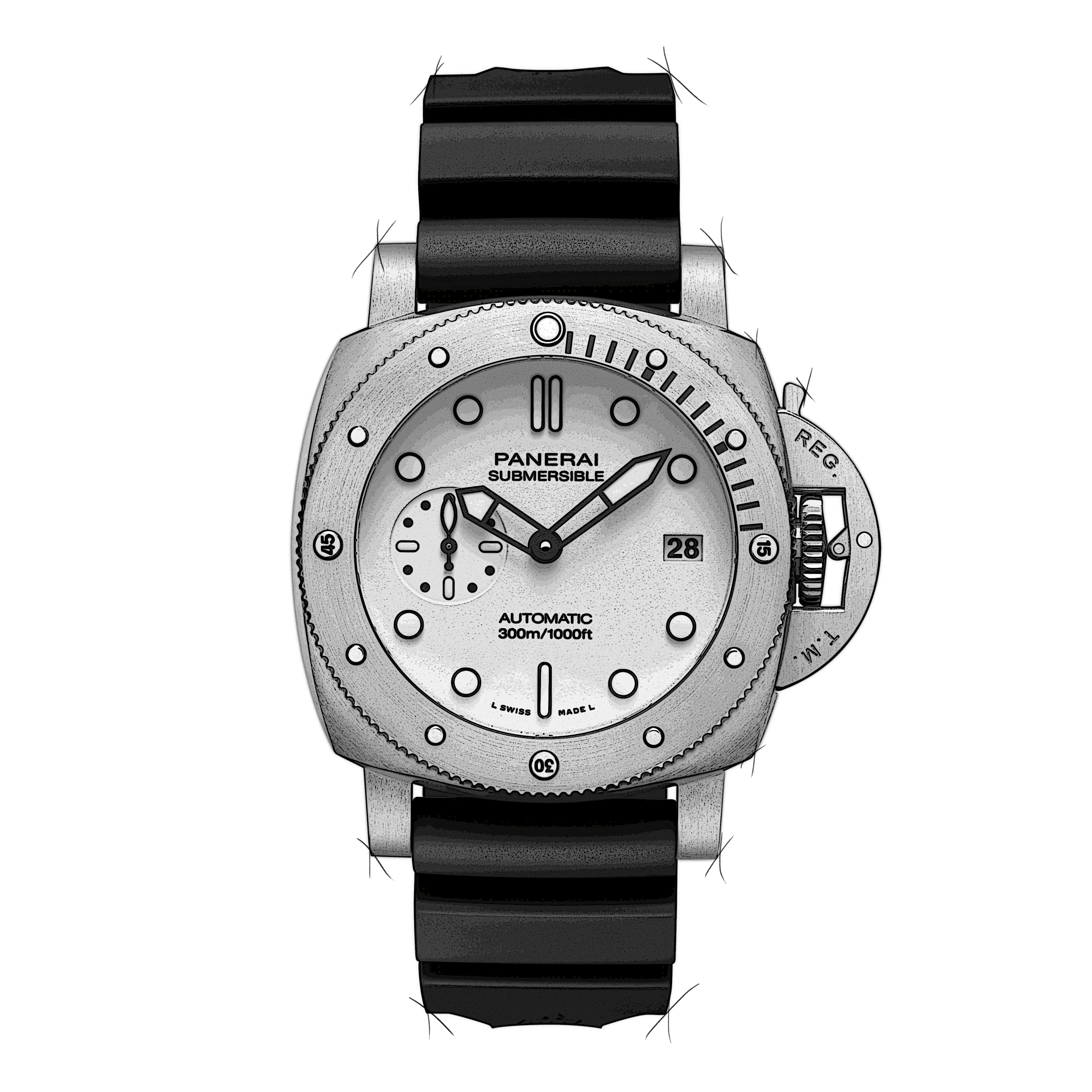 Panerai Submersible PAM02223