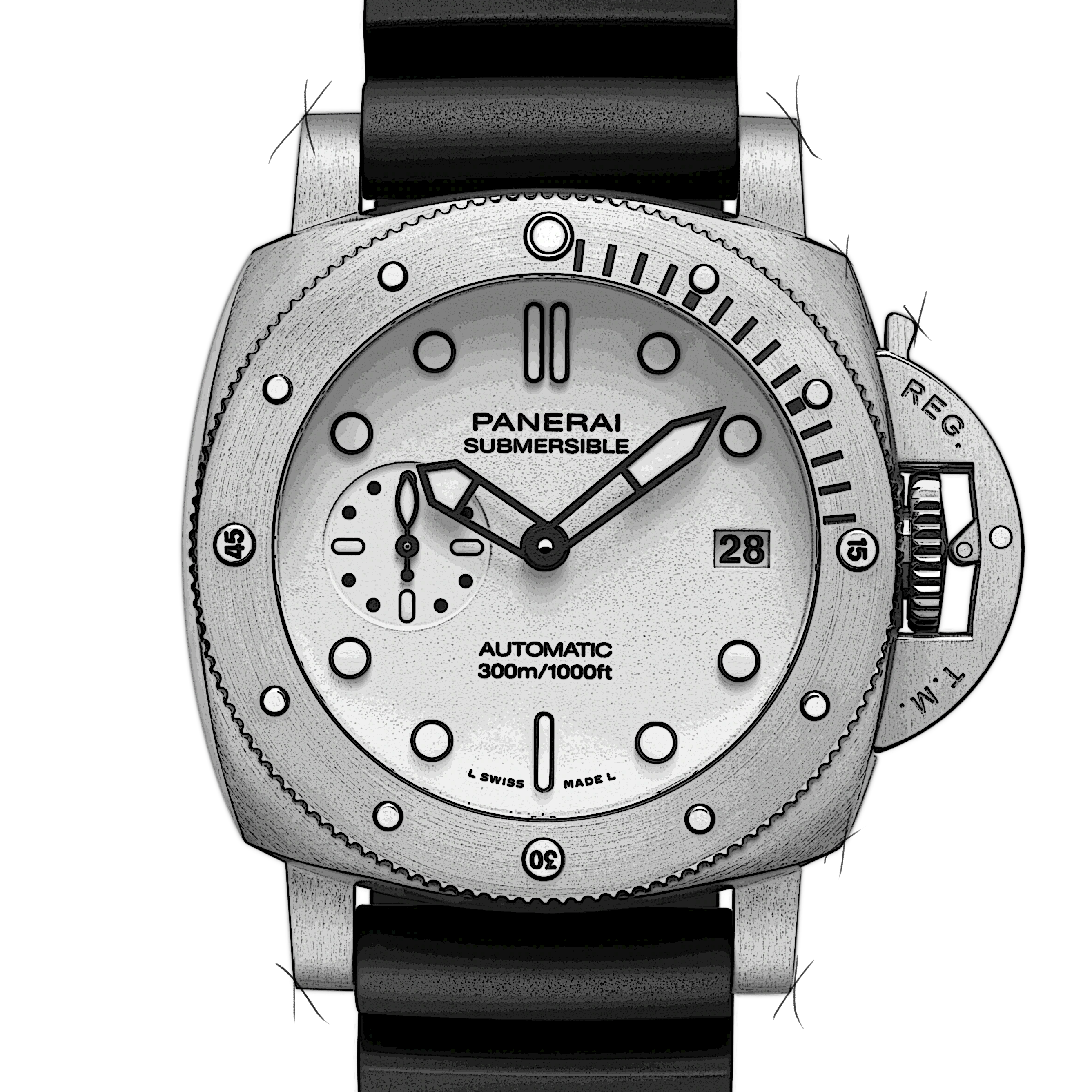 Panerai Submersible PAM02223