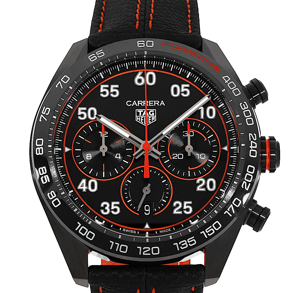 TAG Heuer TAG Heuer Carrera Porsche Orange Racing in Schwarz