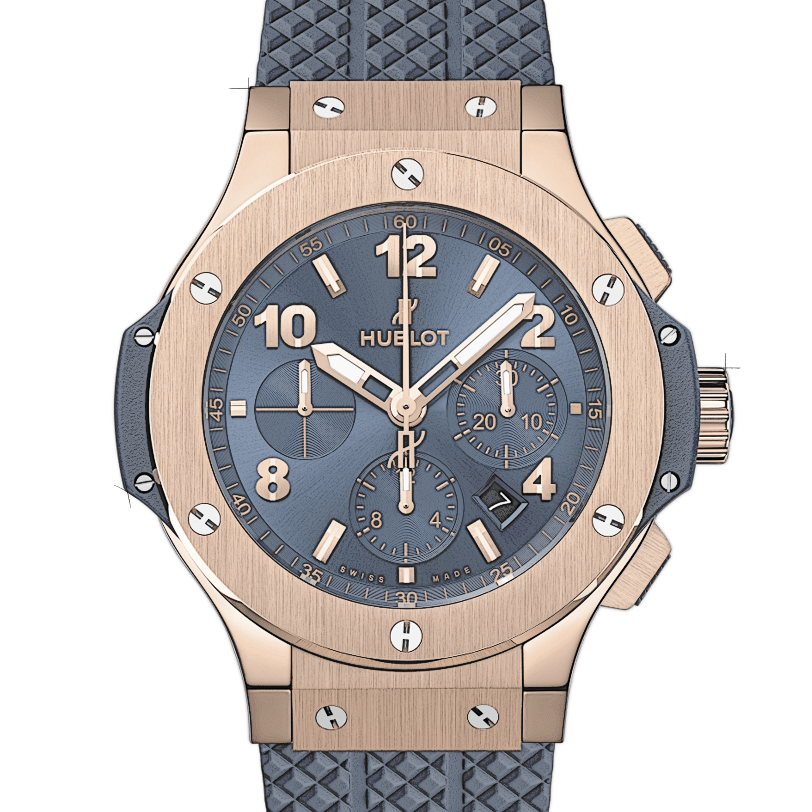 hublot big bang gold blue