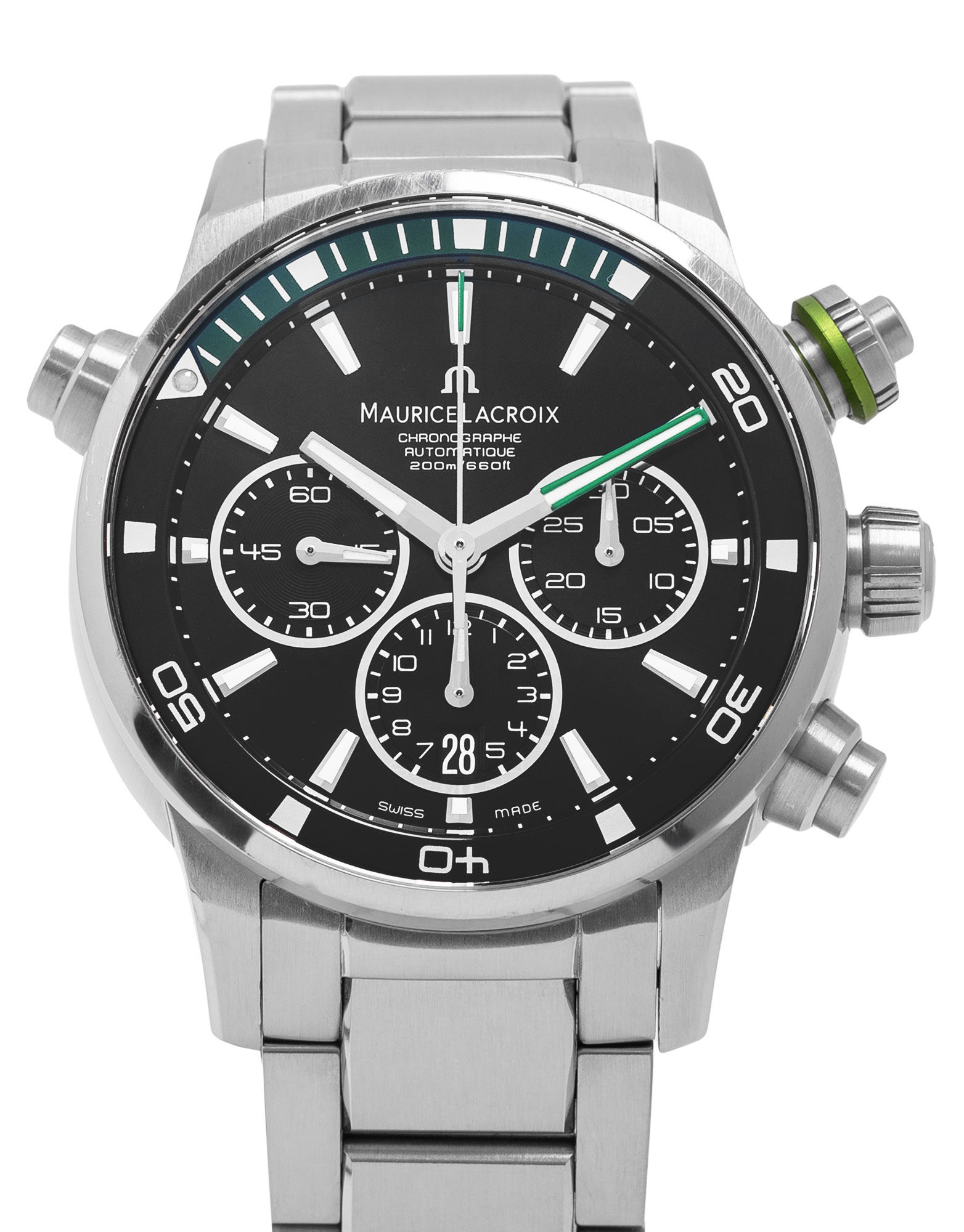 Maurice Lacroix Pontos PT6018 SS001 331 1 in Stainless Steel