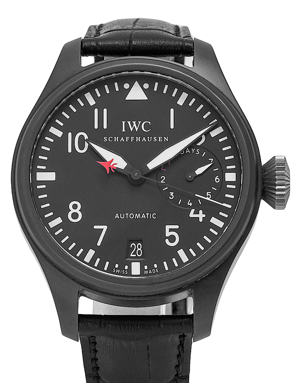 IWC IWC Big Pilot Top Gun in Schwarz