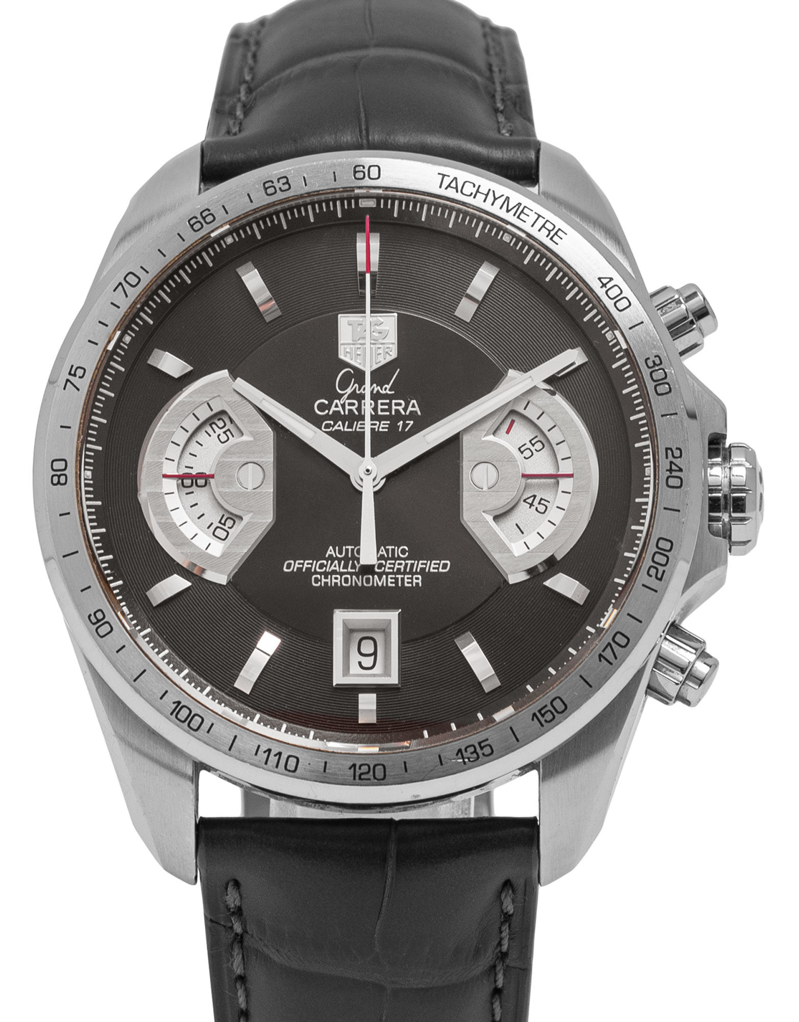 TAG Heuer Grand Carrera CAV511E.FC6231 in Edelstahl CHRONEXT