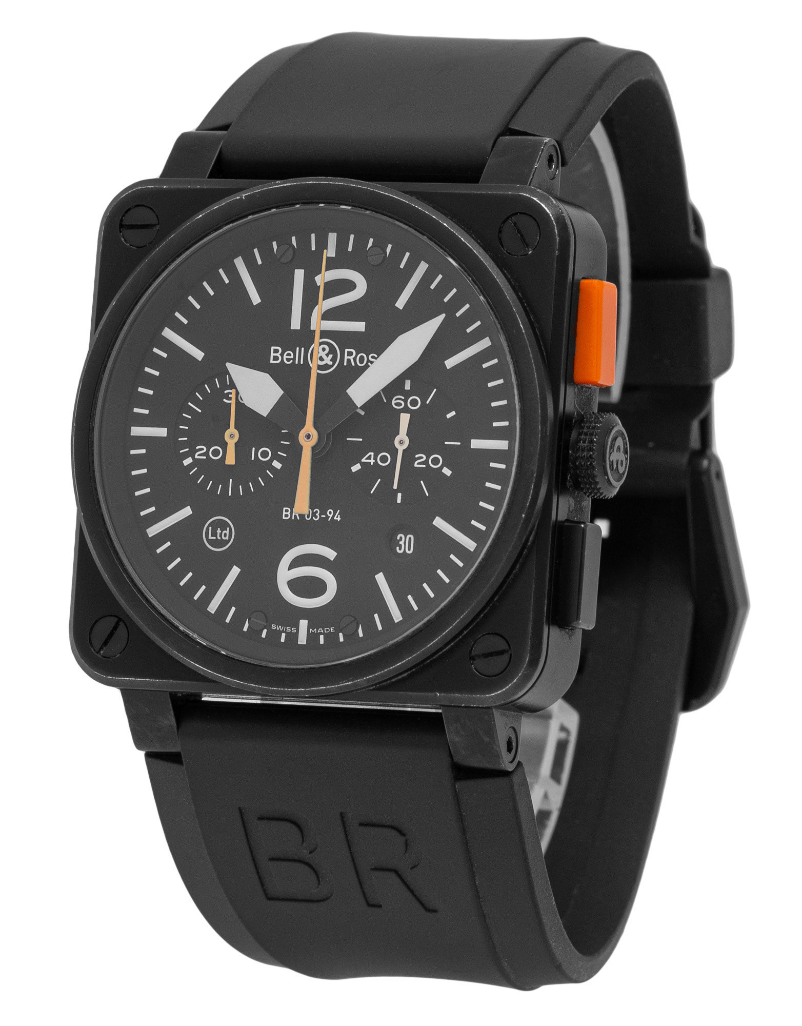 Bell Ross BR 03 BR0394 O CA in Carbon CHRONEXT