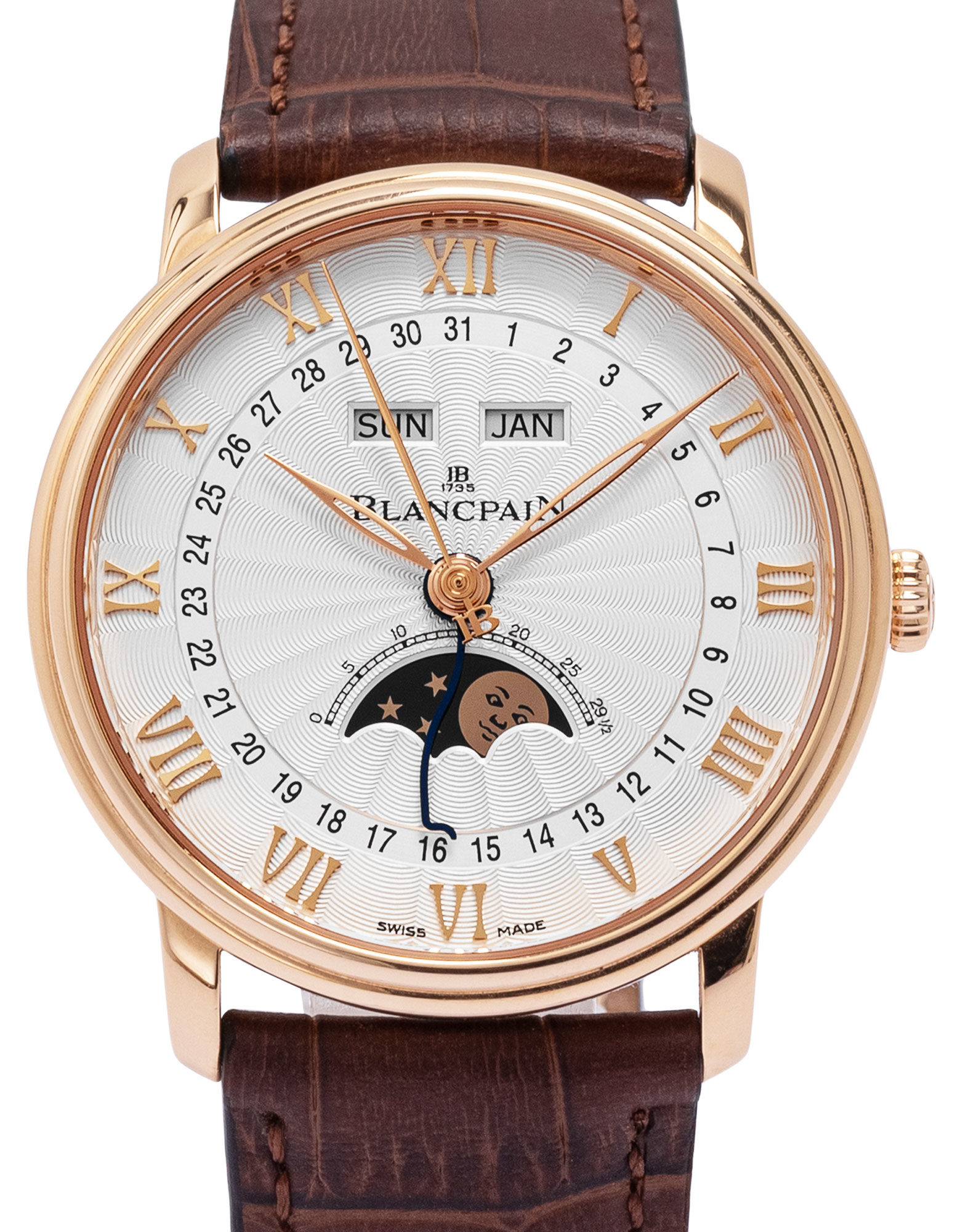 Blancpain Villeret 6664 3642 55B in Rotgold CHRONEXT