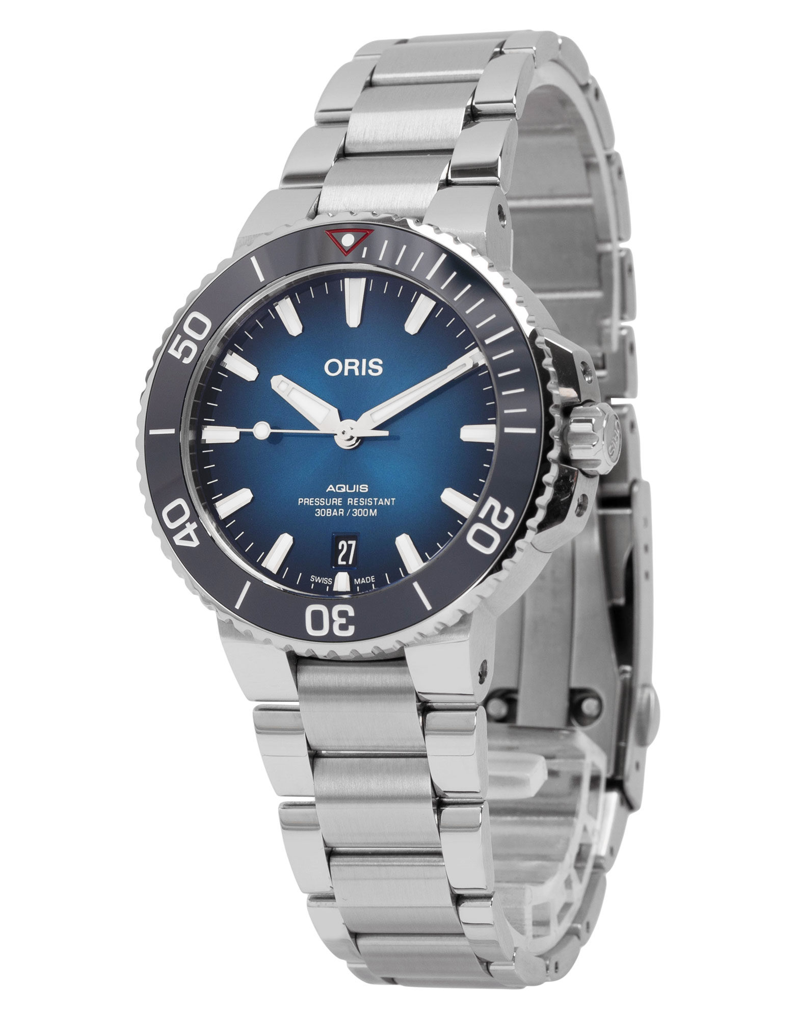 Oris Aquis 01 733 7732 4185 in Stainless Steel CHRONEXT