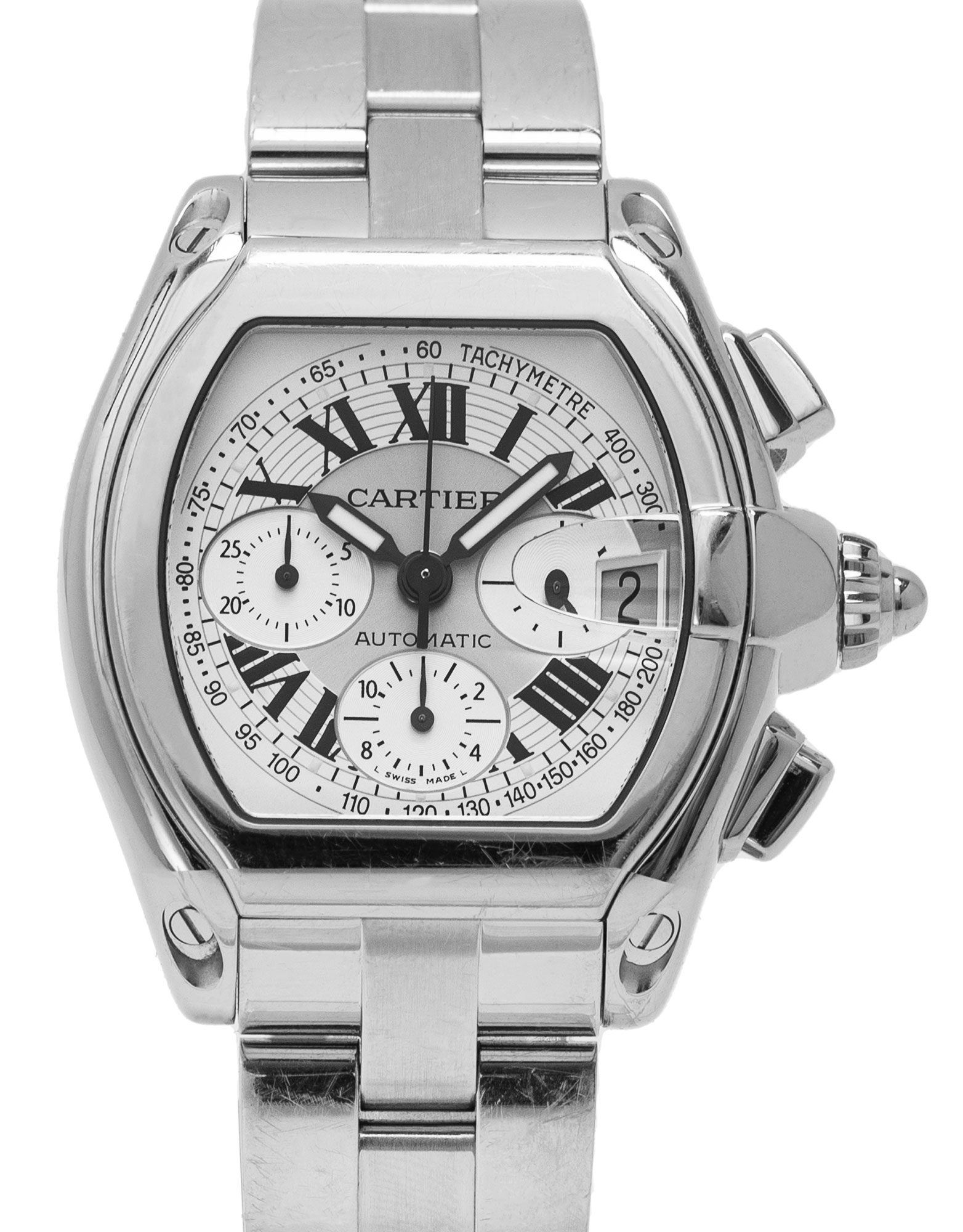 Cartier Roadster W62006X6 in Stainless Steel CHRONEXT