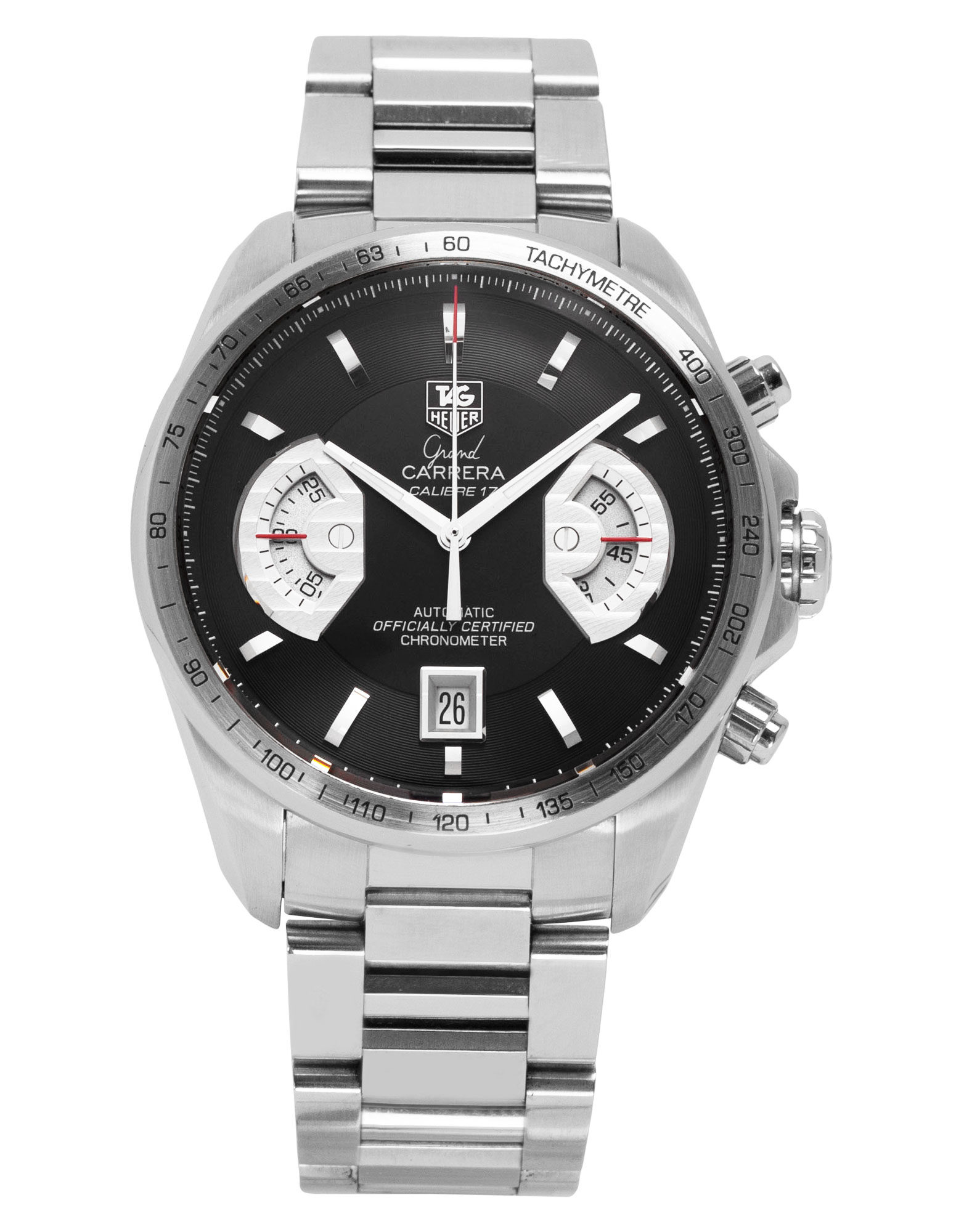 TAG Heuer Grand Carrera CAV511A.BA0902 in Stainless Steel CHRONEXT