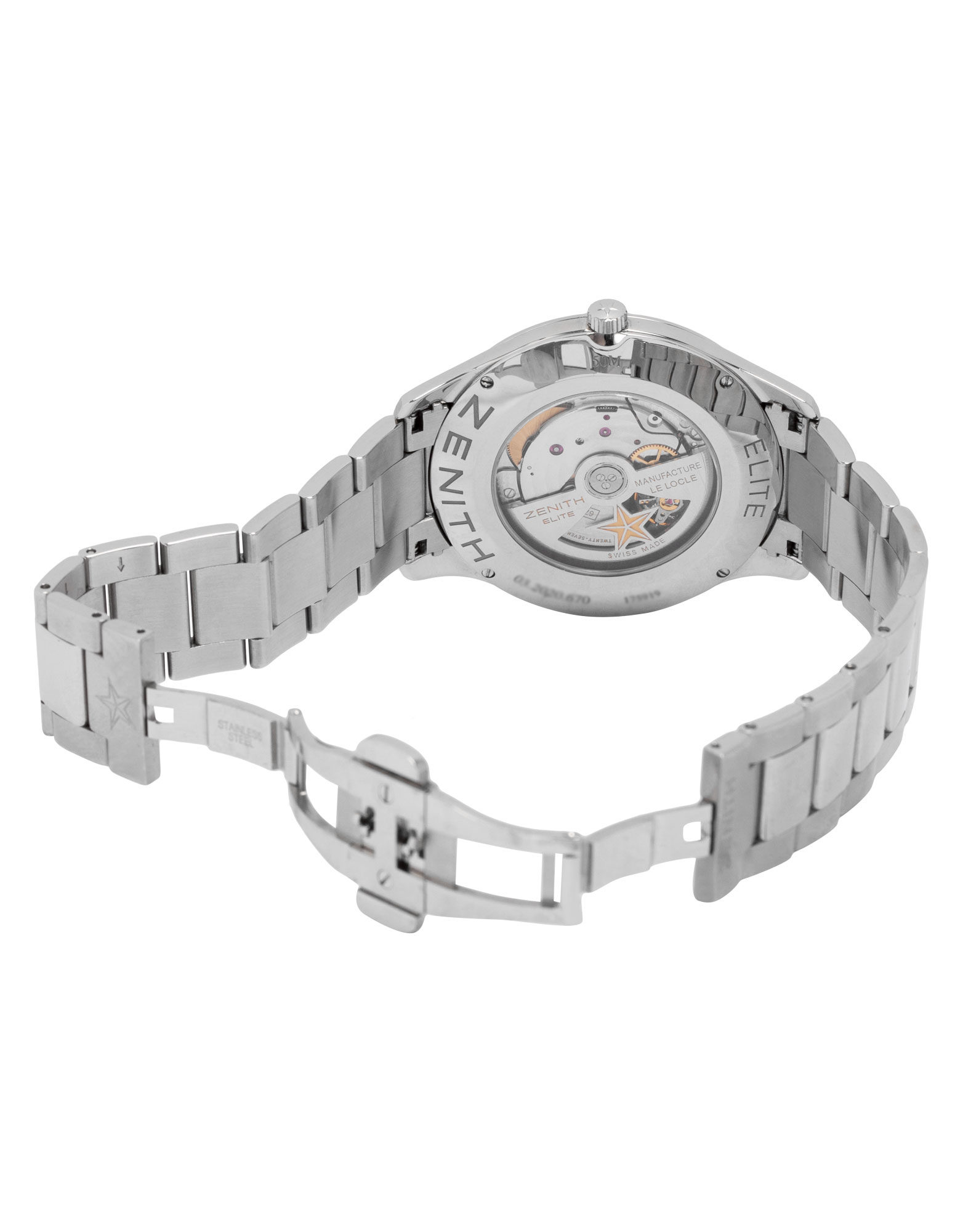 エリート(Elite) EP40 Zenith Elite 03.2020.670/01.C498 in Stainless Steel | CHRONEXT