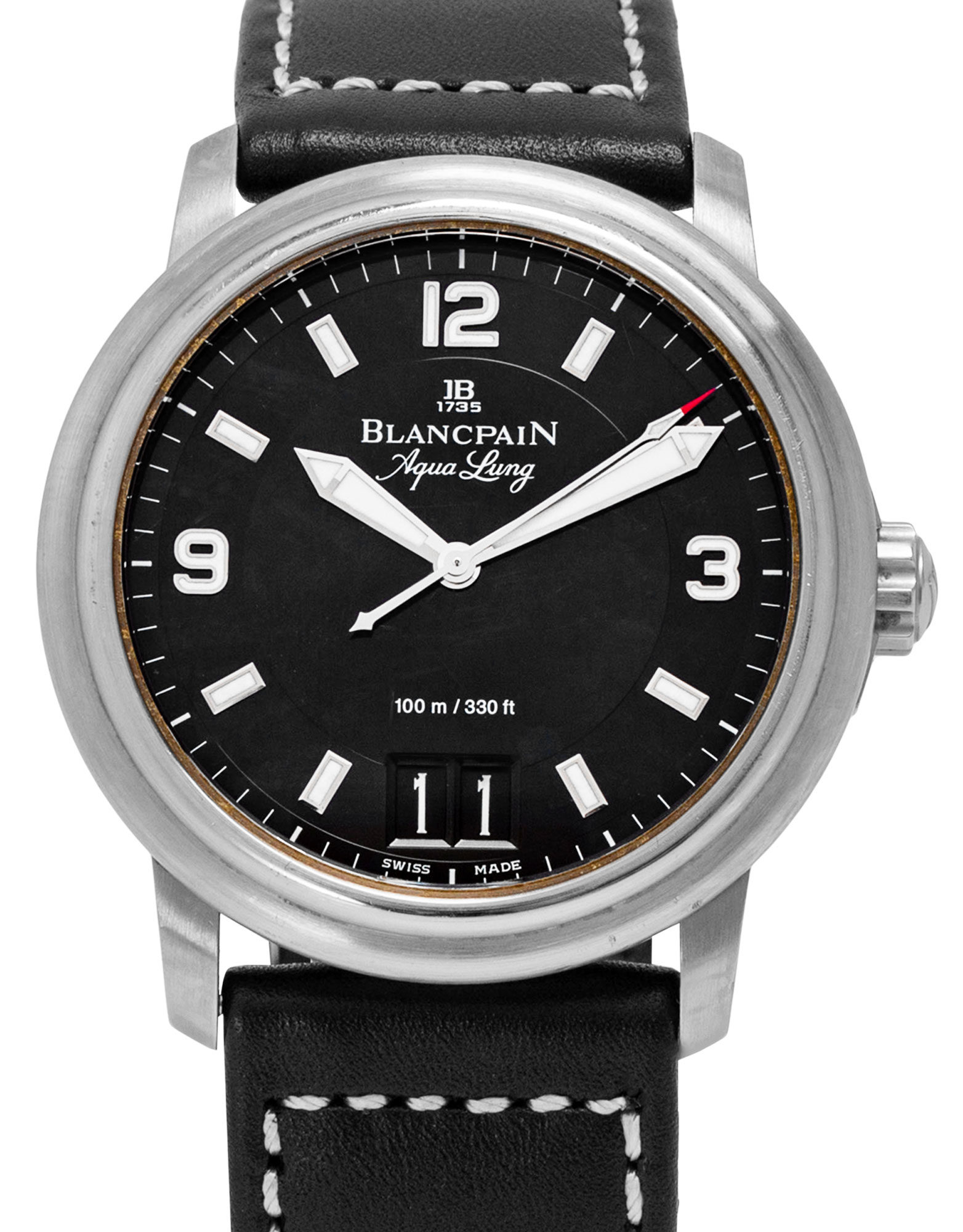 Blancpain léman aqua lung large date hotsell