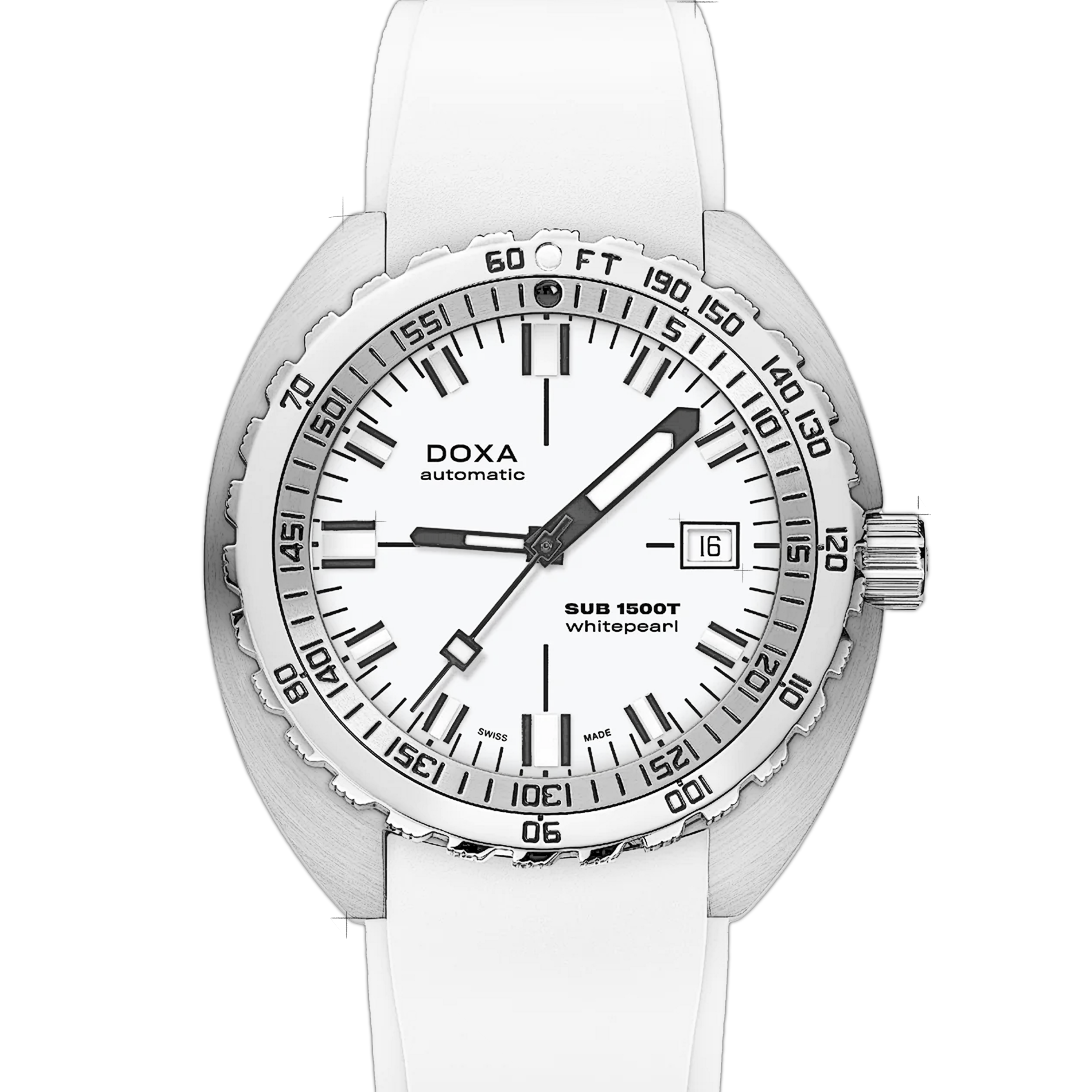 Doxa SUB 1500T Whitepearl