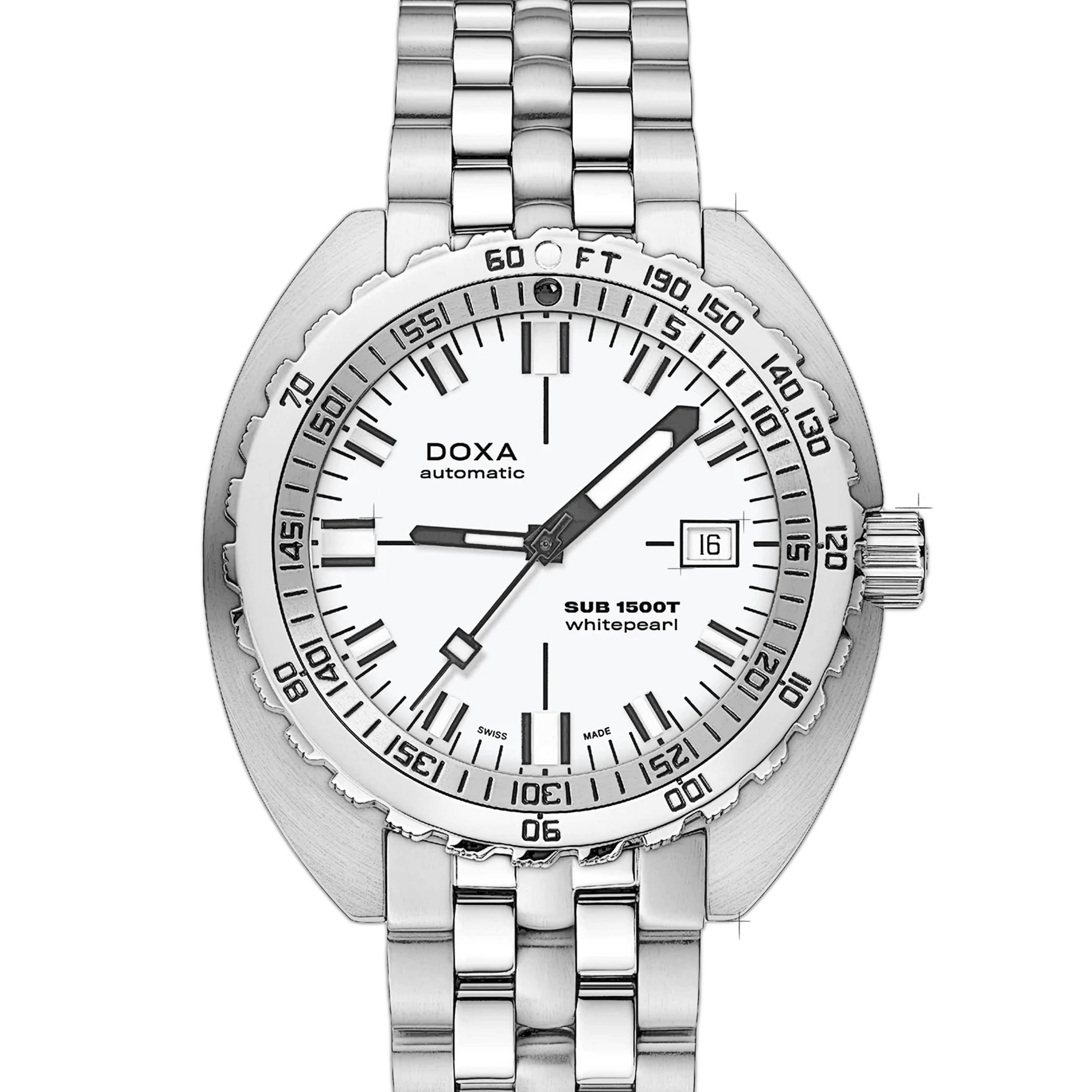 Doxa SUB 1500T Whitepearl