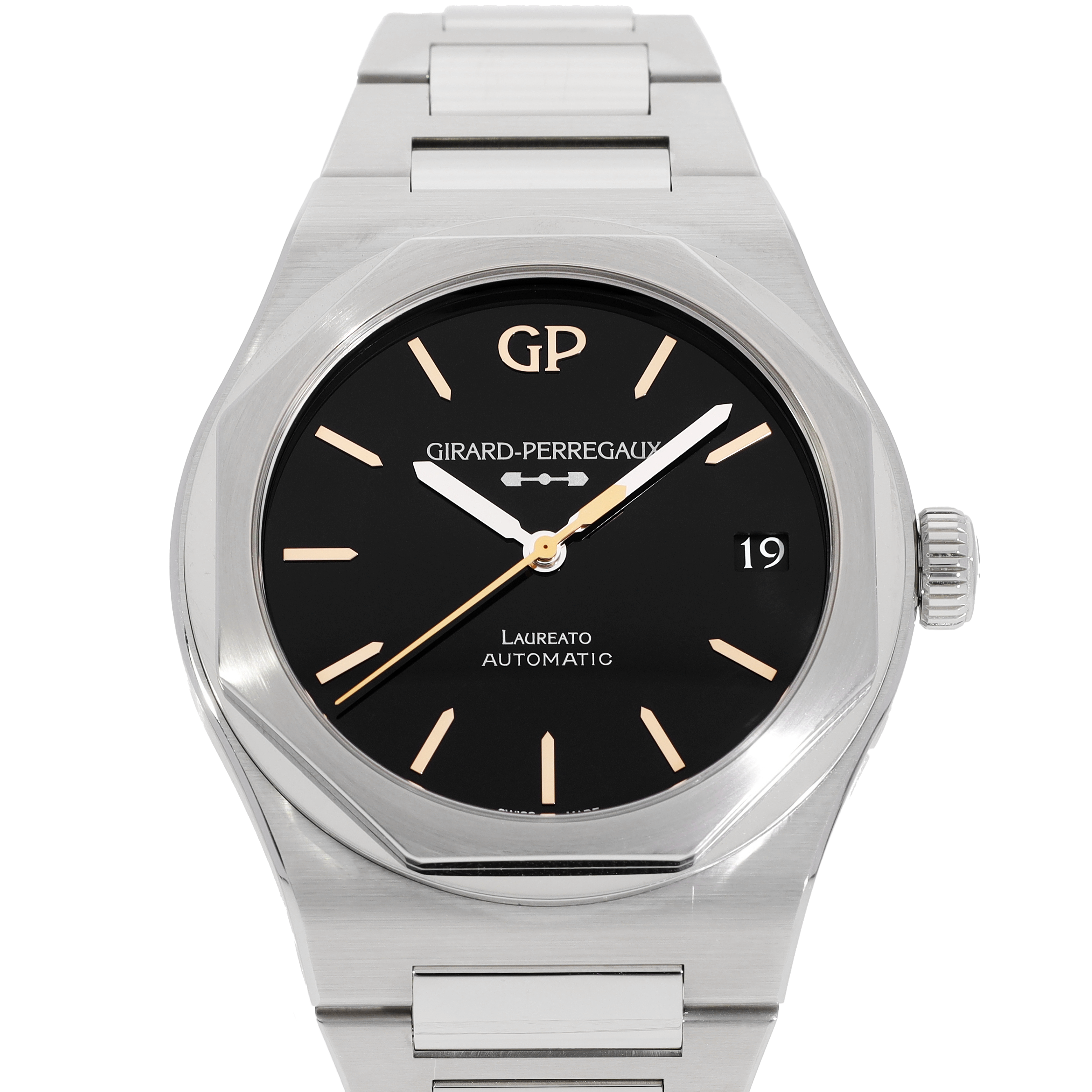 Girard Perregaux Laureato 81010-11-635-11A in Stainless Steel