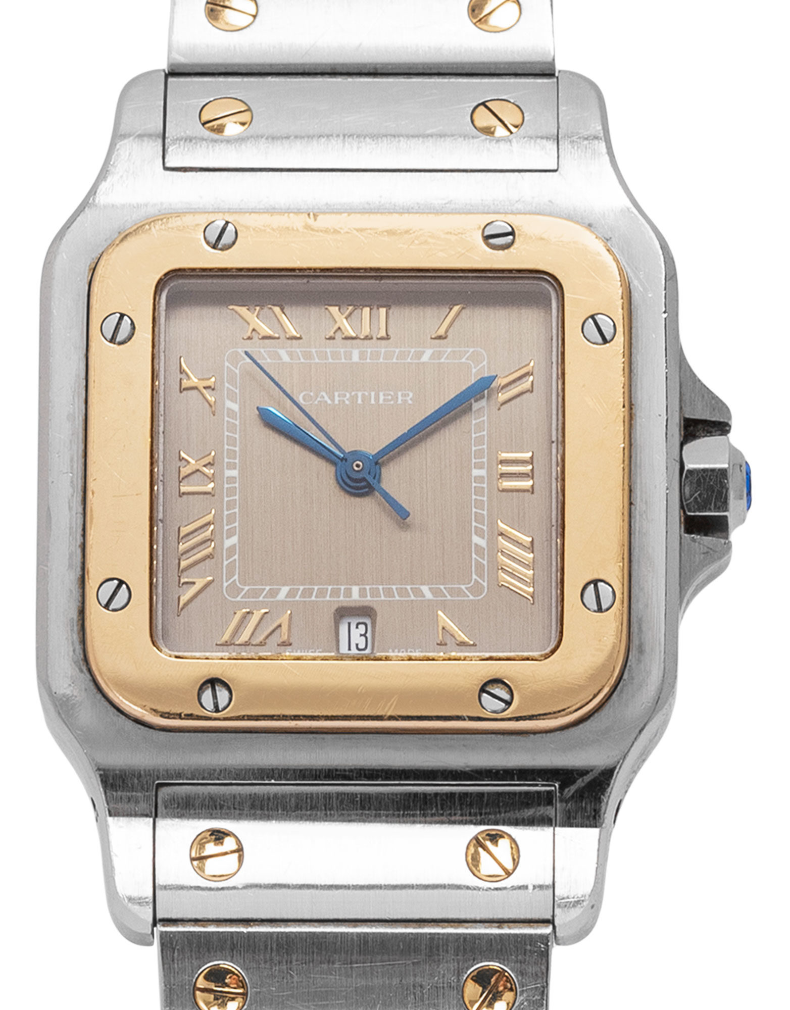 Cartier Santos 187901 in Stainless Steel Yellow Gold CHRONEXT