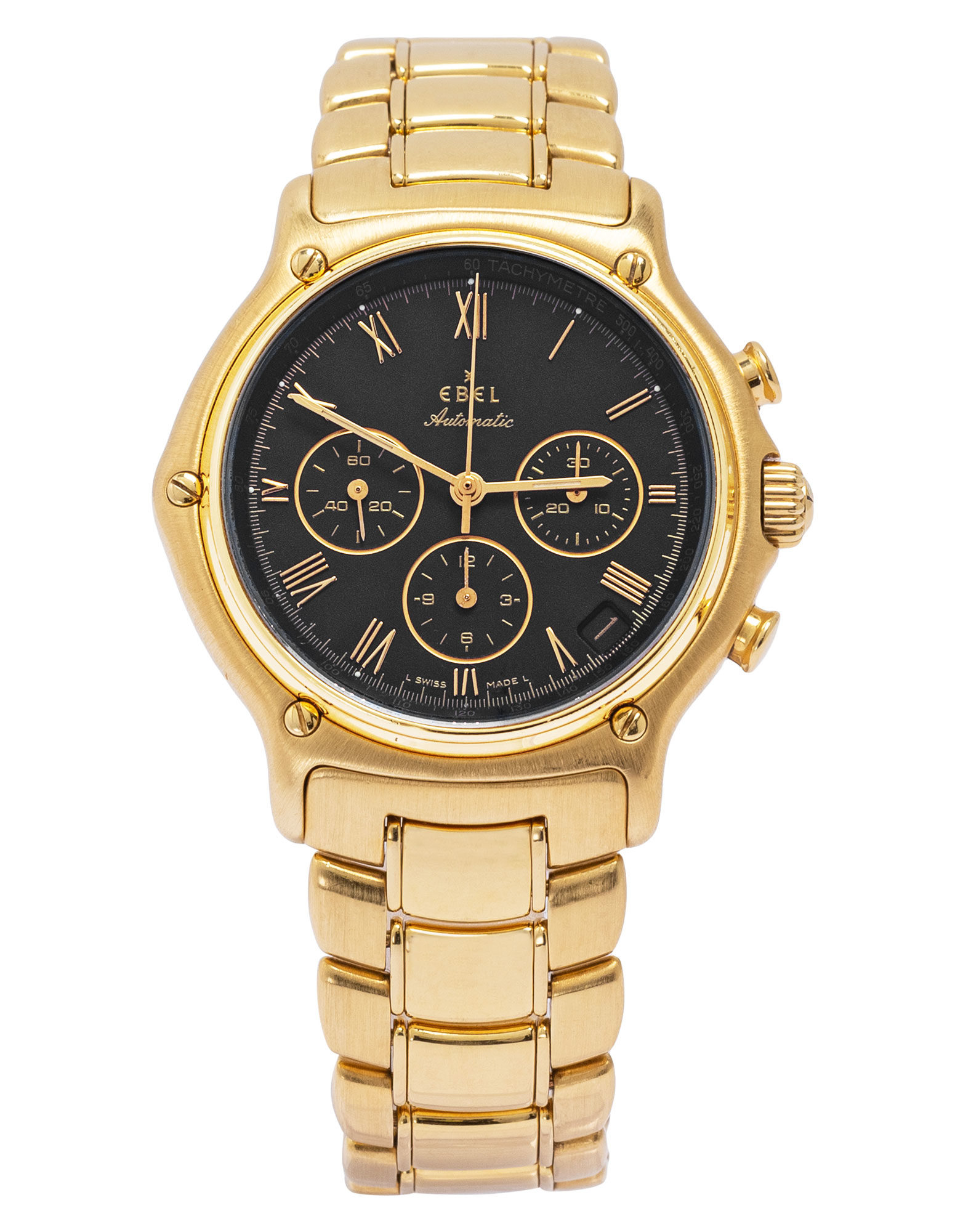 Ebel 1911 Chronograph 18k Ebel 1911 8134901 In Yellow Gold CHRONEXT