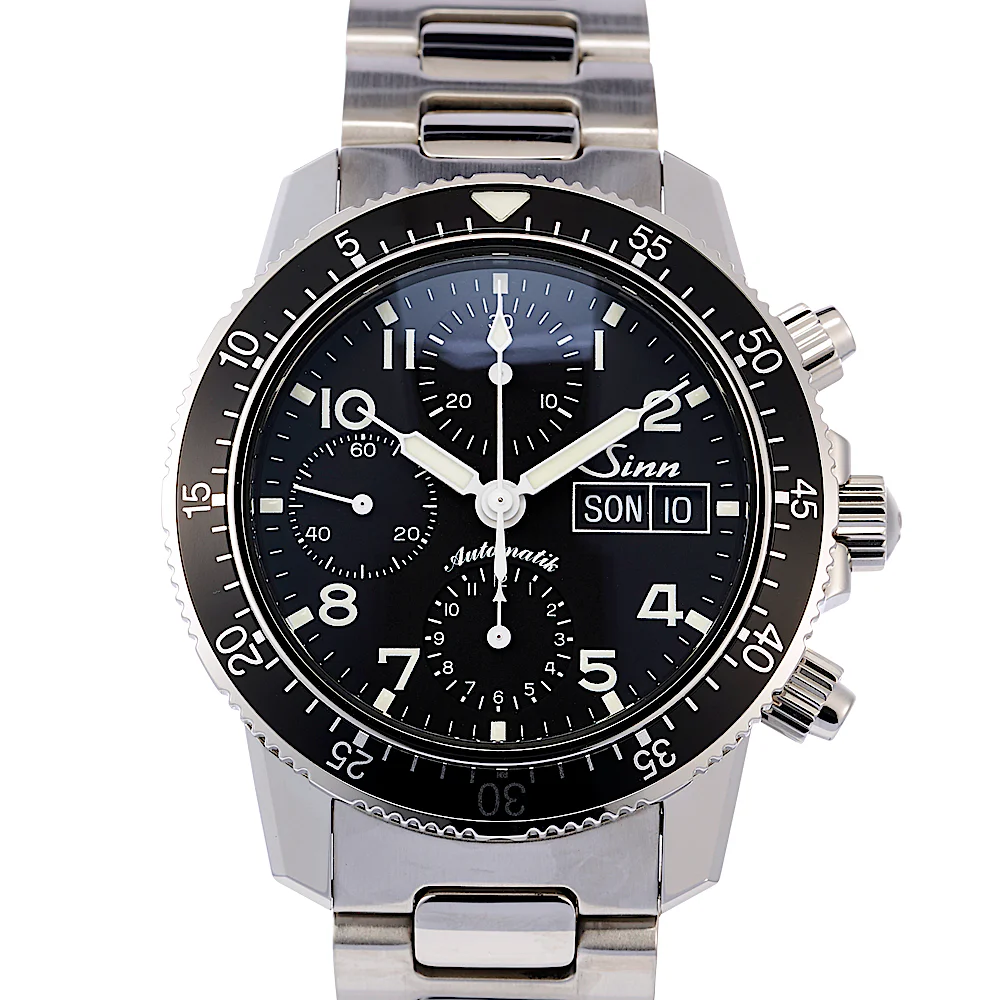 Sinn Sinn 103 St Sa Fliegeruhr in Schwarz