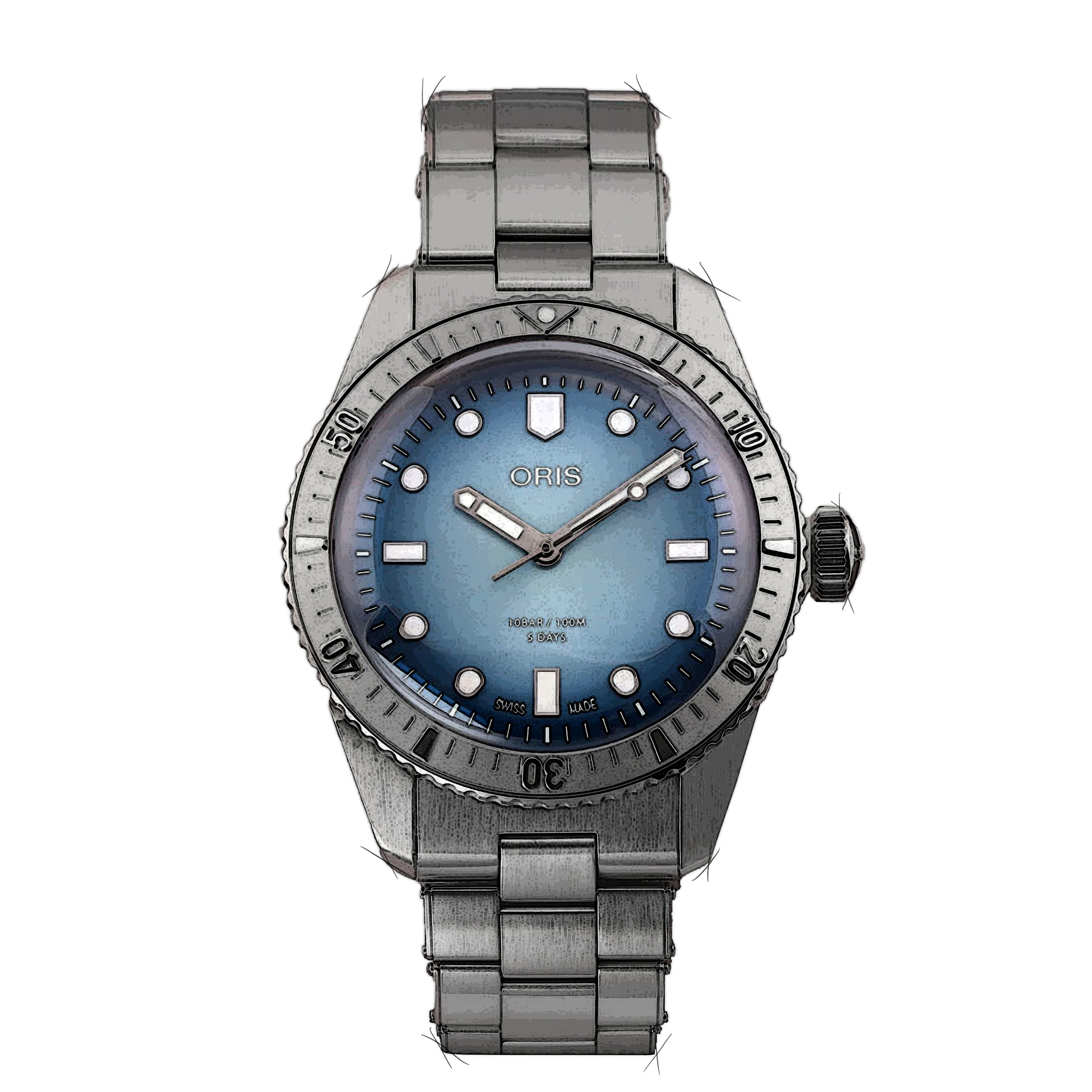 Oris Divers 01 400 7774 4015-Set