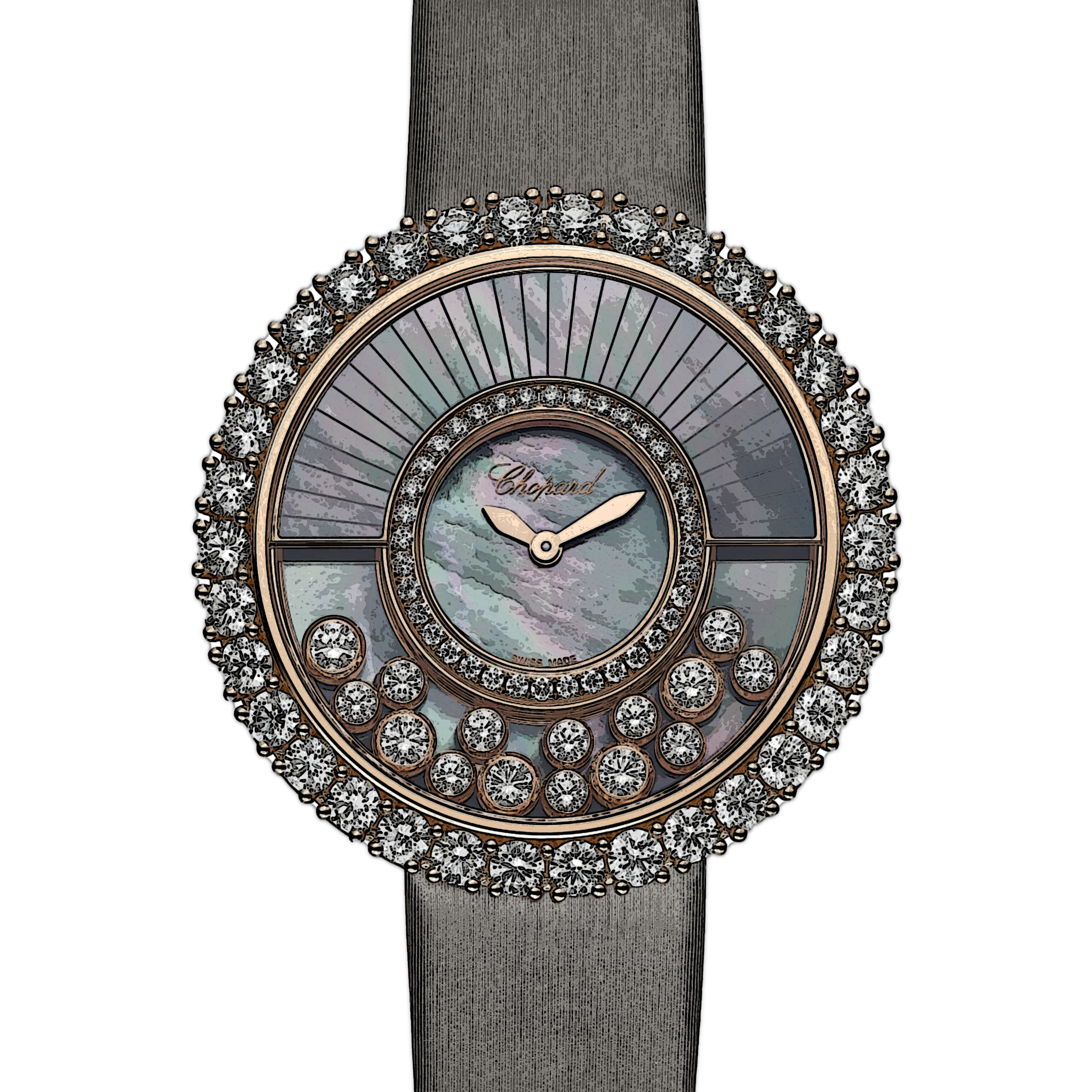 Chopard Happy Diamonds 204035-5001