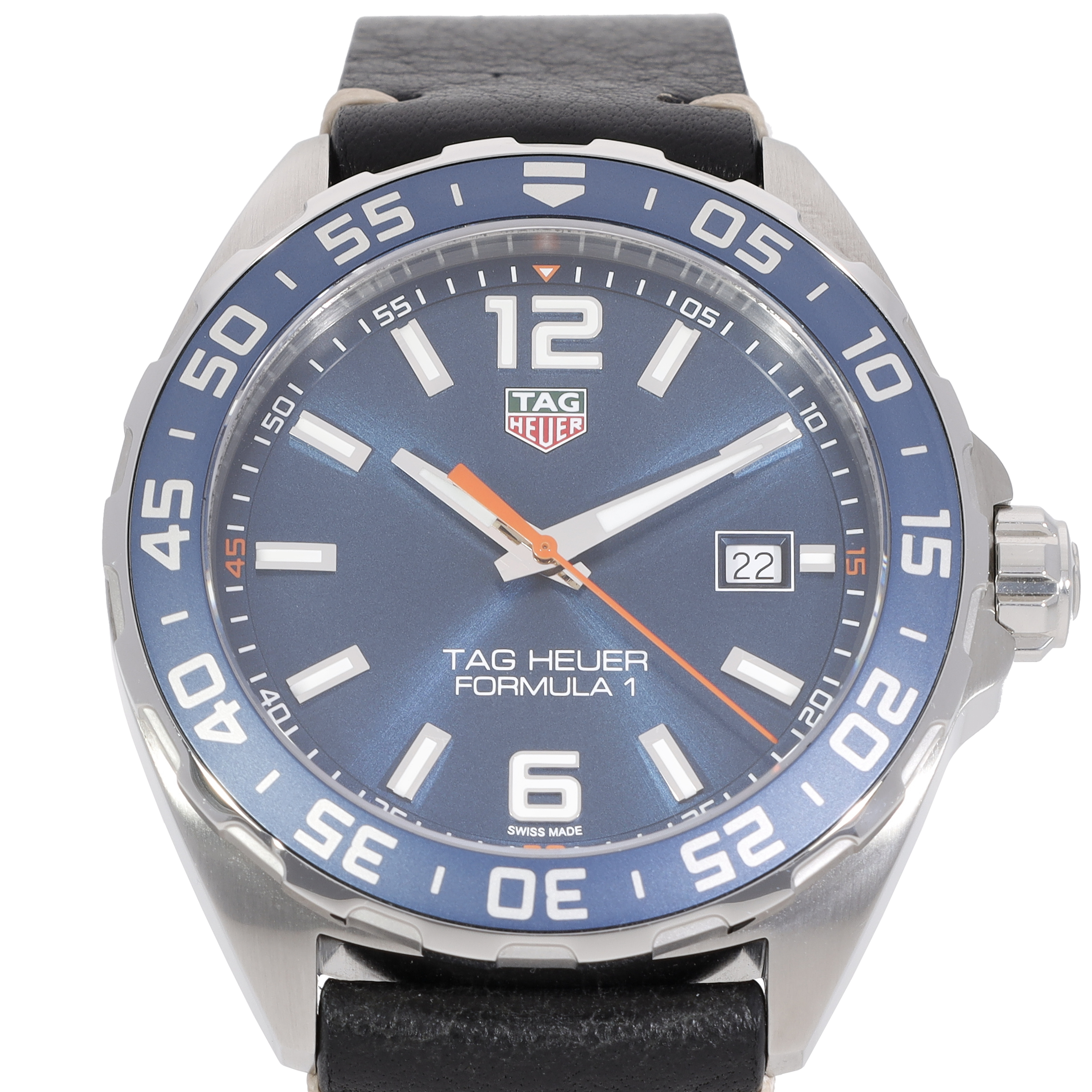 tag heuer formula 1 blue dial men's watch waz1010 ba0842