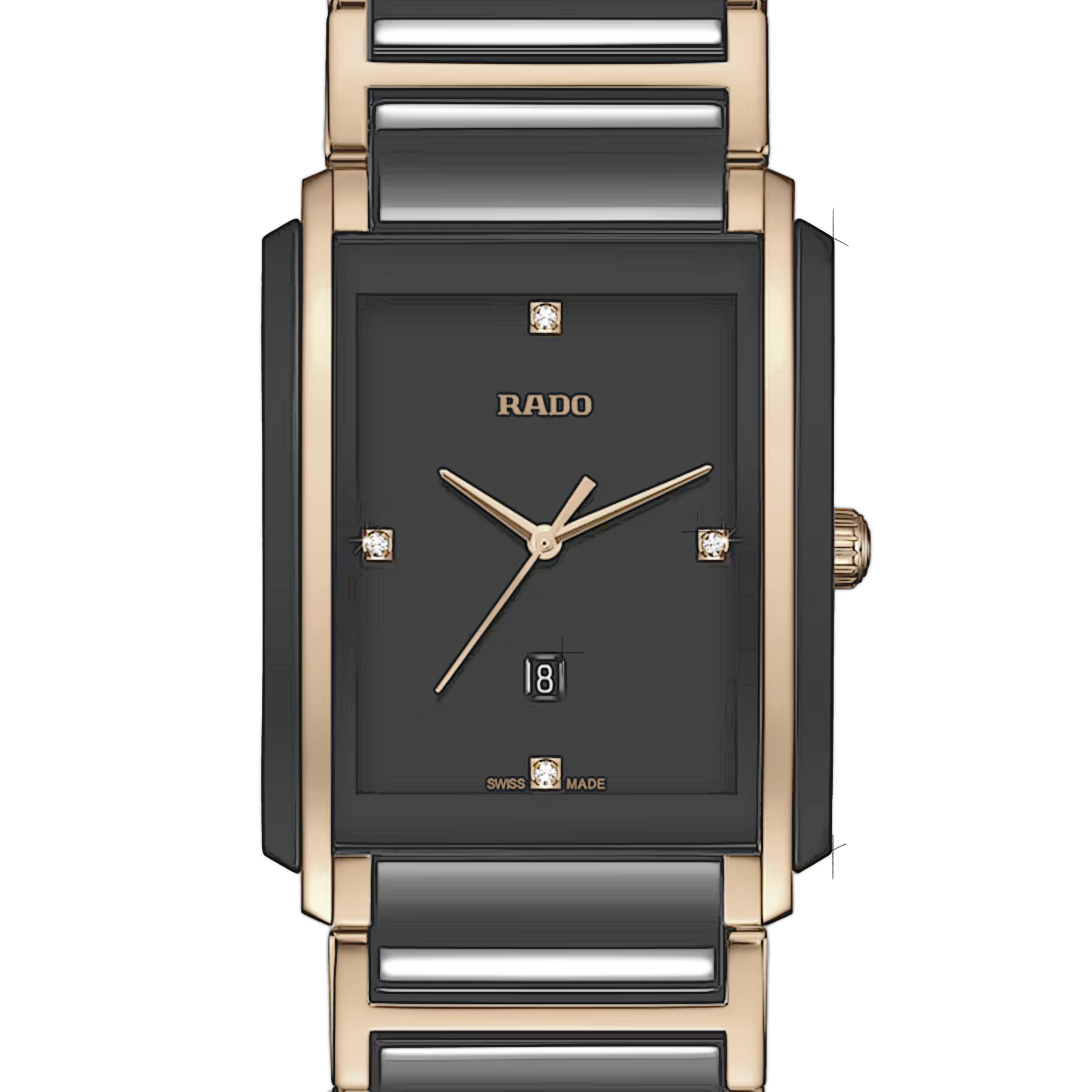 Rado Integral Diamonds
