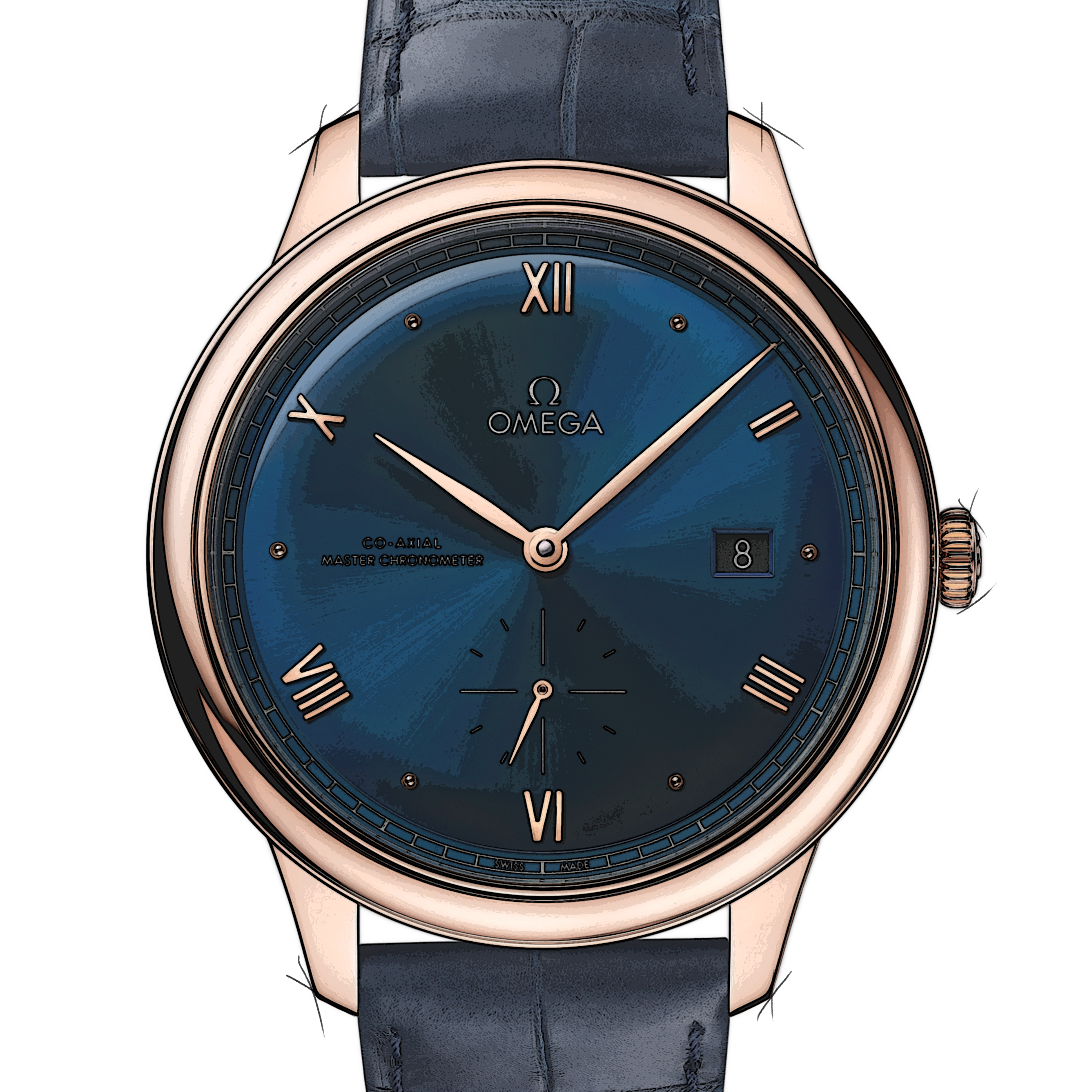 Omega De Ville Prestige Co-Axial Master Chronometer Small Seconds 41 mm