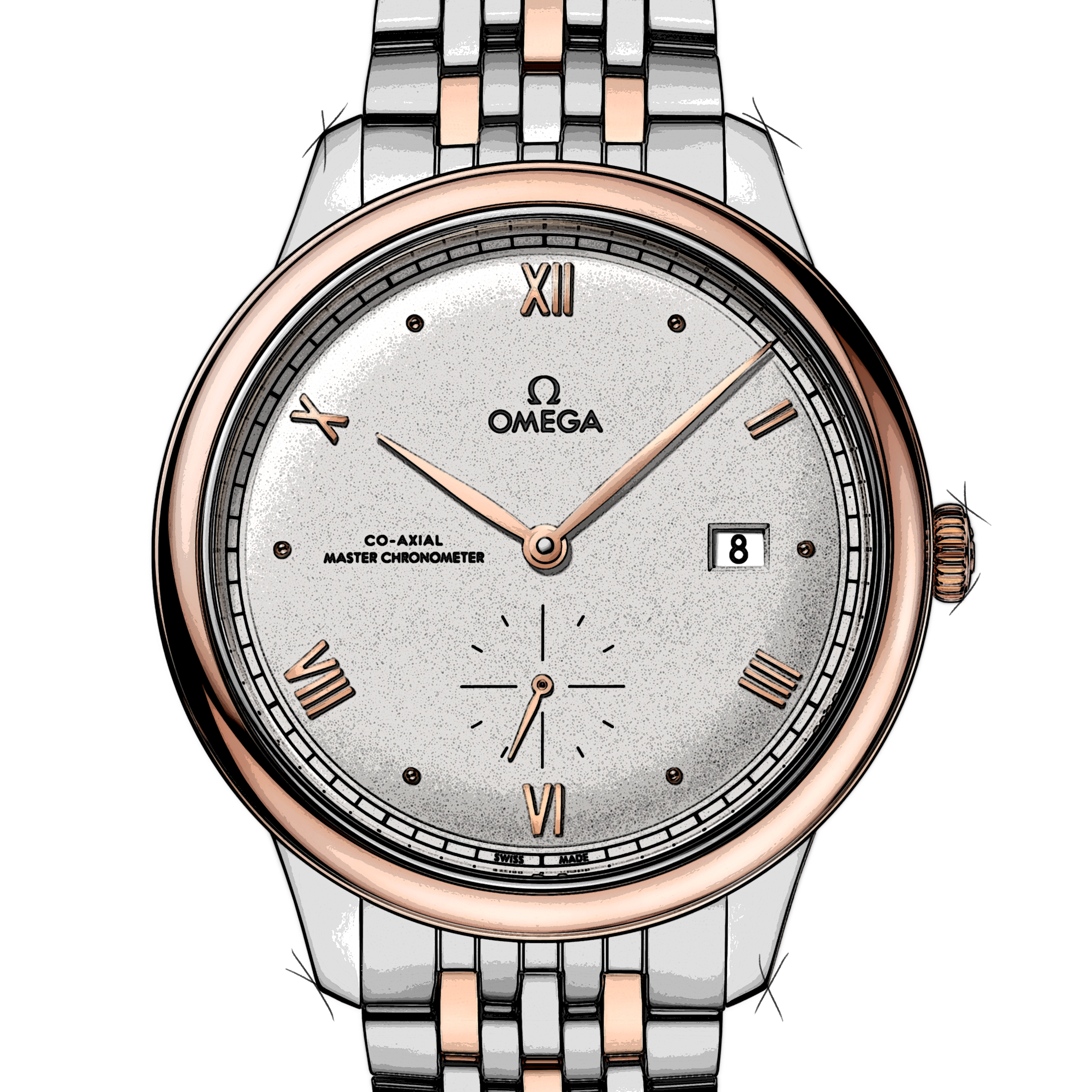 Omega De Ville Prestige Co-Axial Master Chronometer Small Seconds 41 mm