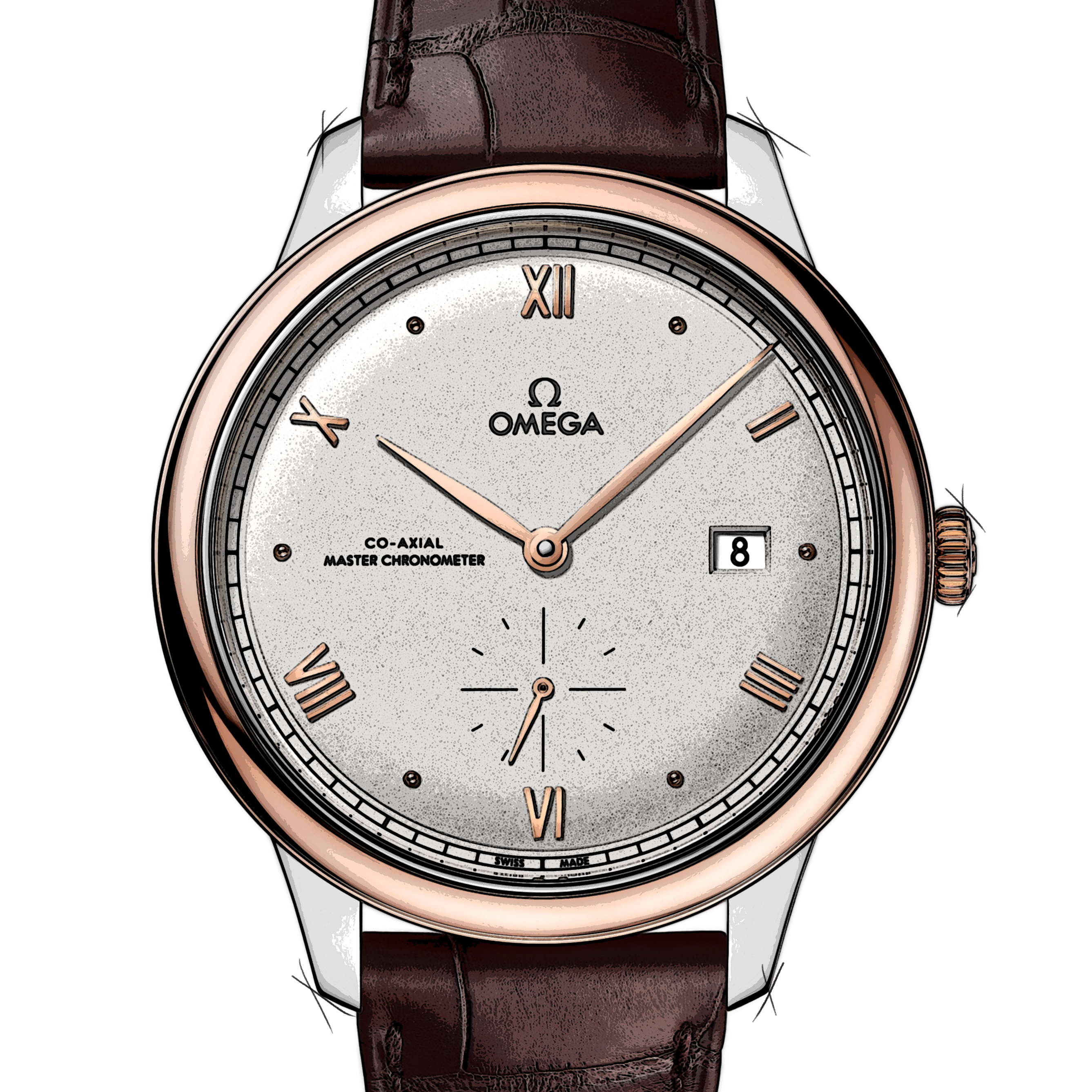 Omega De Ville Prestige Co-Axial Master Chronometer Small Seconds 41 mm