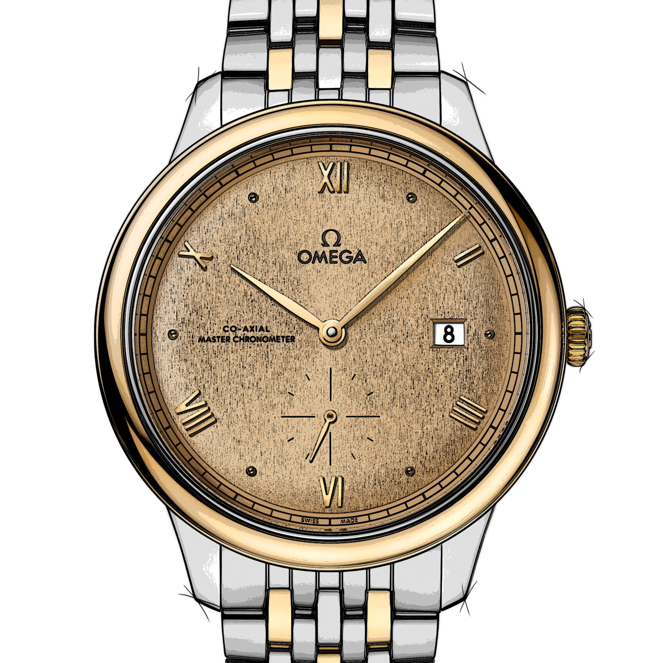 Omega De Ville Prestige Co-Axial Master Chronometer Small Seconds 41 mm