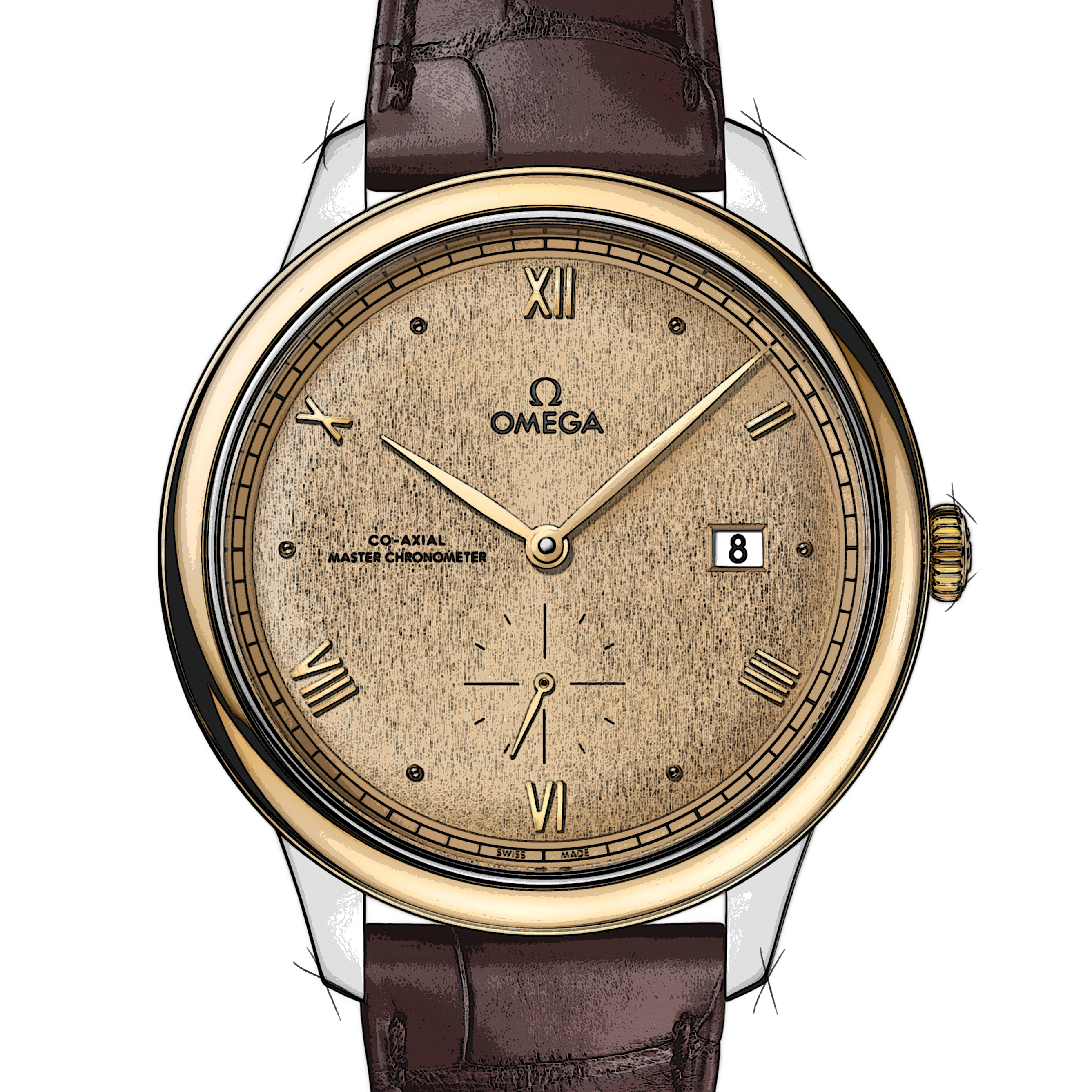 Omega De Ville Prestige Co-Axial Master Chronometer Small Seconds 41 mm