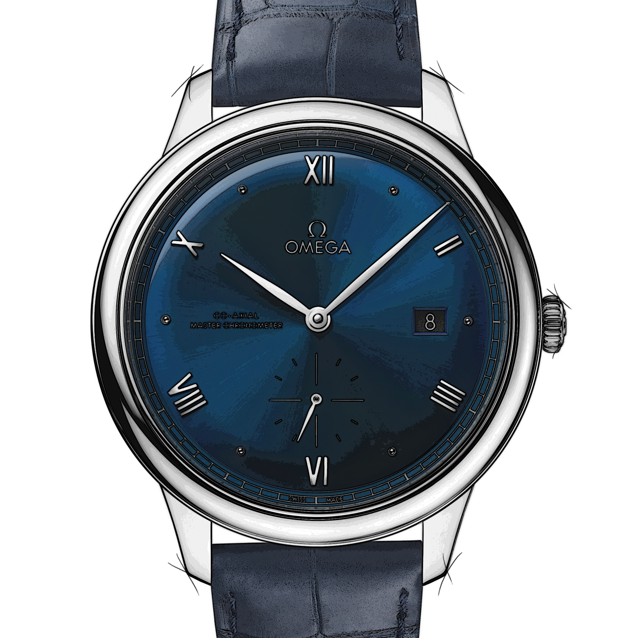 Omega De Ville Prestige Co-Axial Master Chronometer Small Seconds 41 mm
