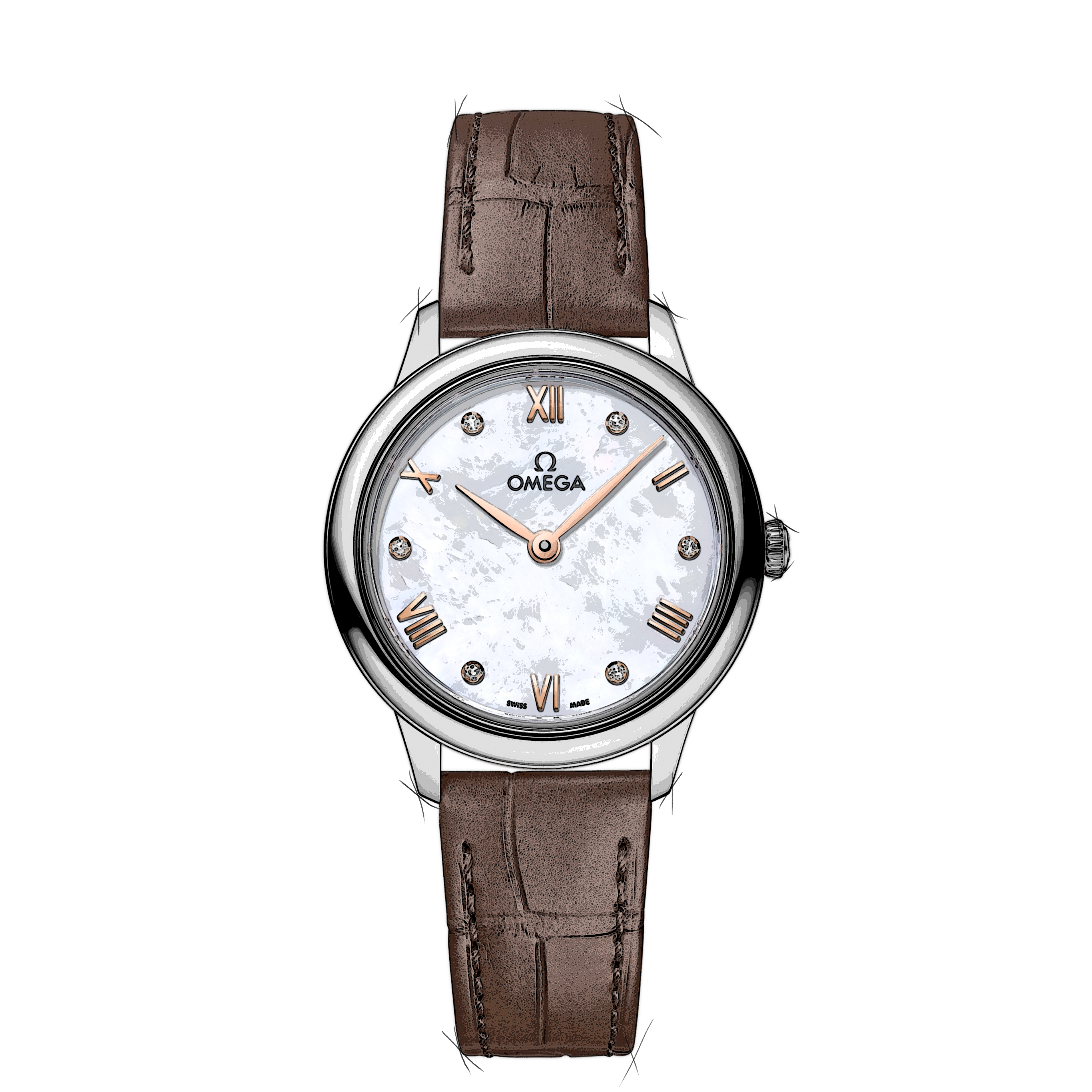 Omega De Ville 434.13.28.60.55.001