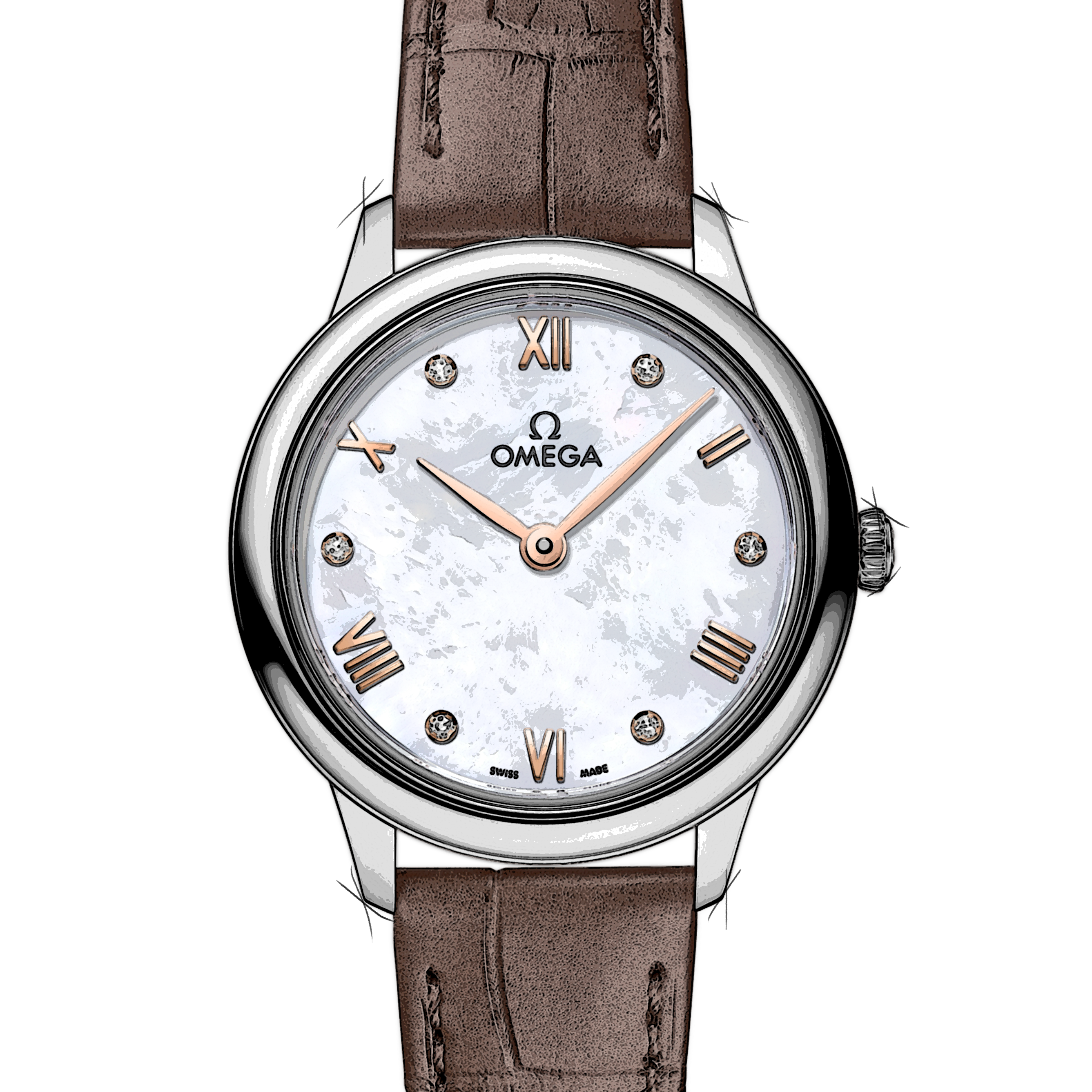 Omega De Ville 434.13.28.60.55.001