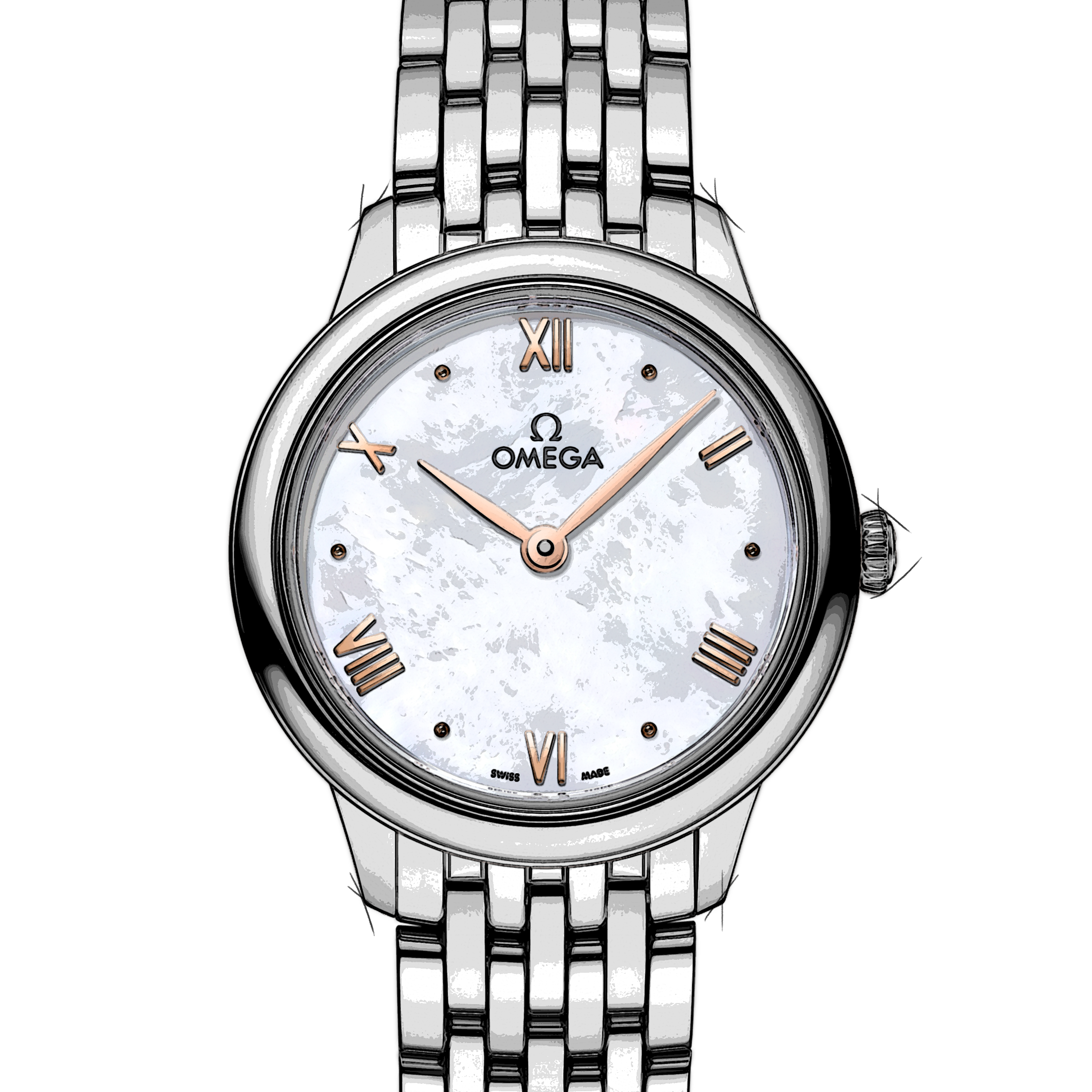 Omega De Ville 434.10.28.60.05.001