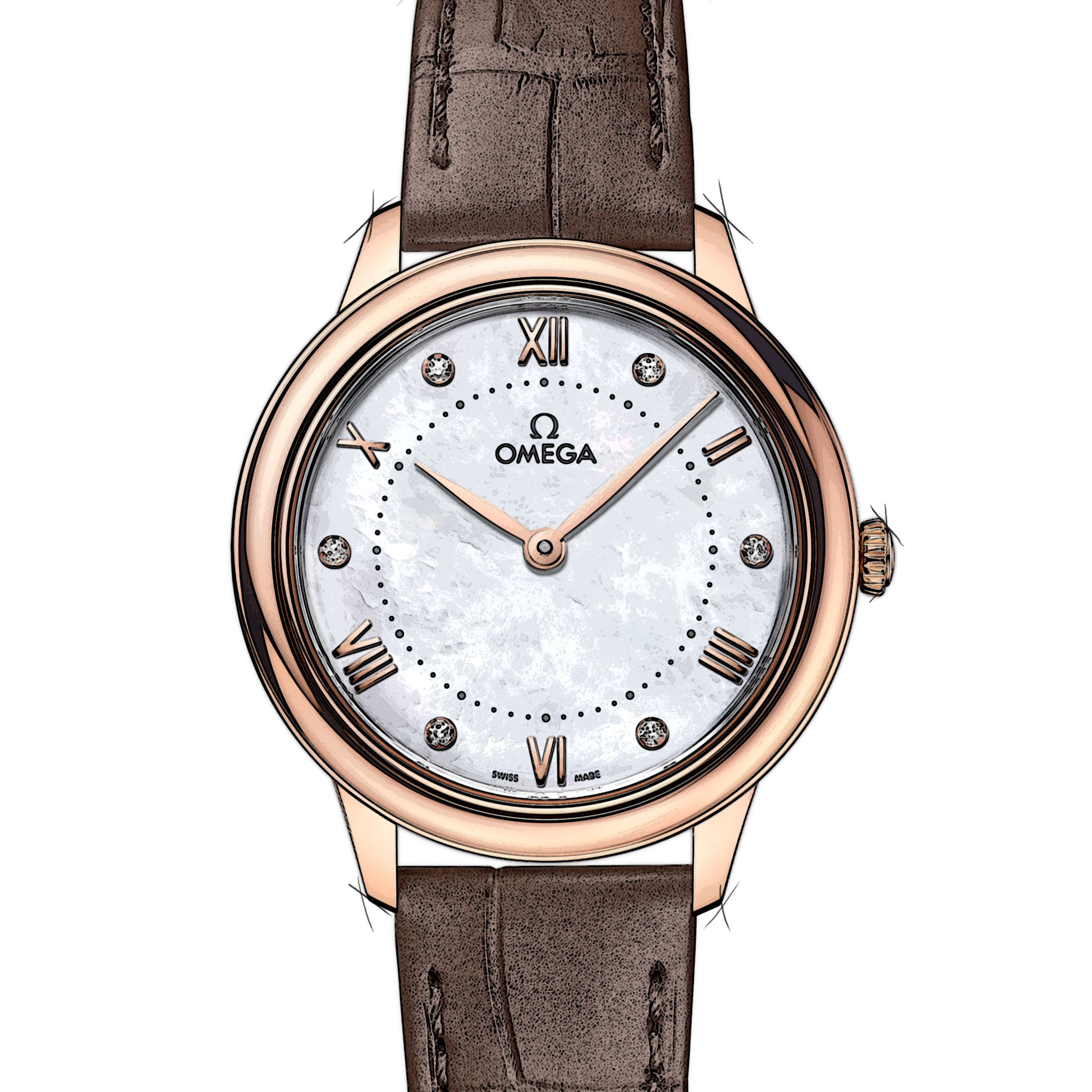 Omega De Ville 434.53.30.60.55.001