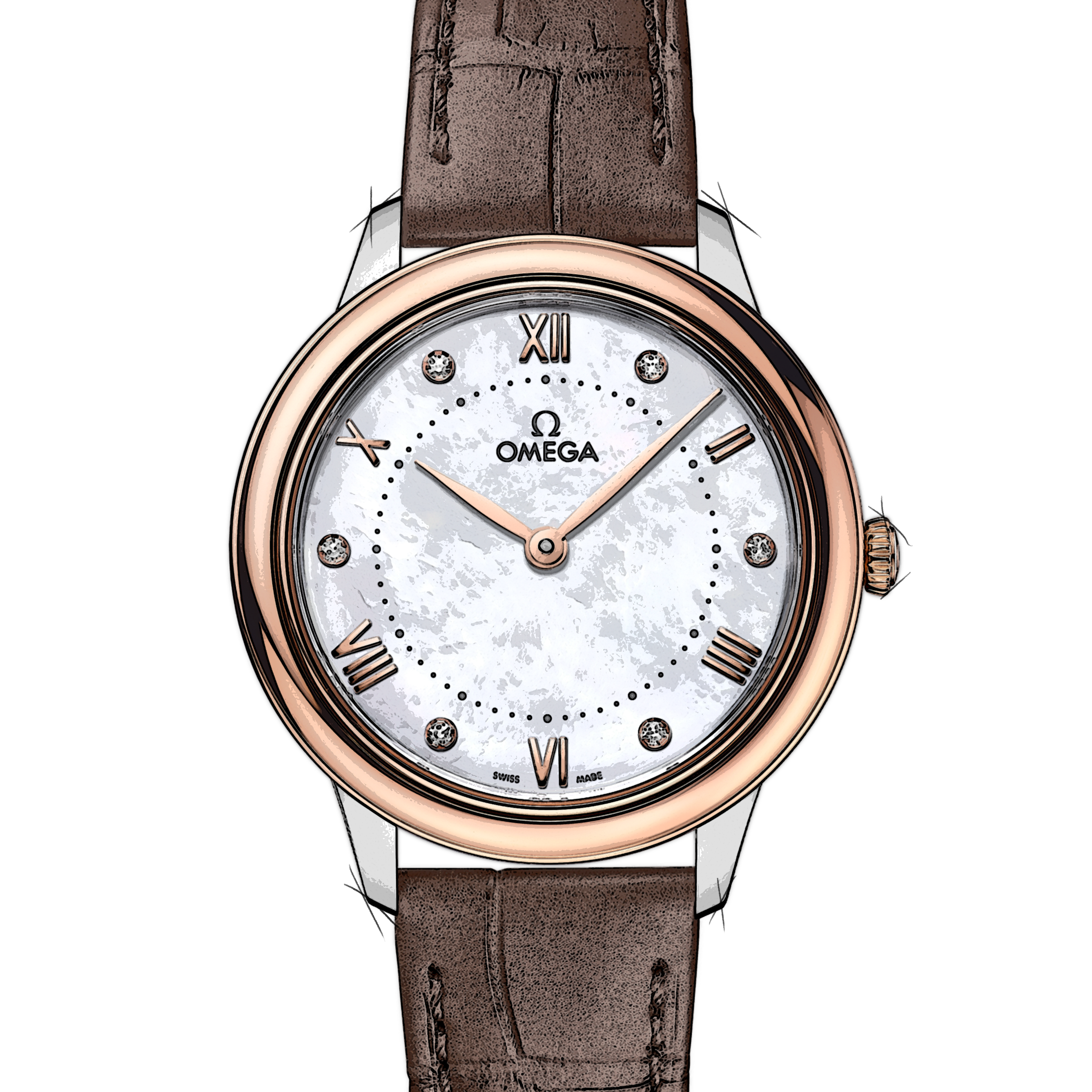 Omega De Ville 434.23.30.60.55.001