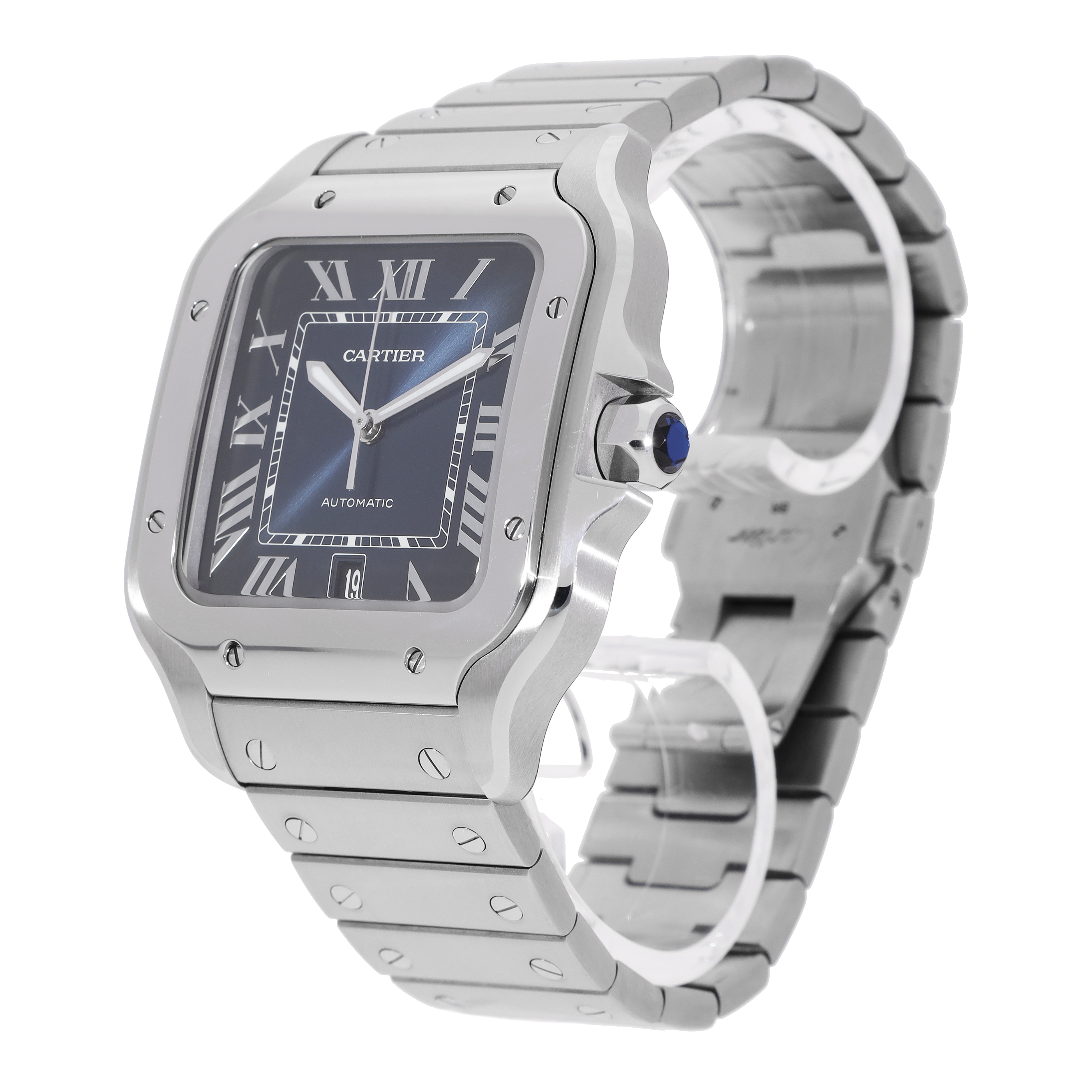 Cartier Santos WSSA0013 in Stainless Steel CHRONEXT