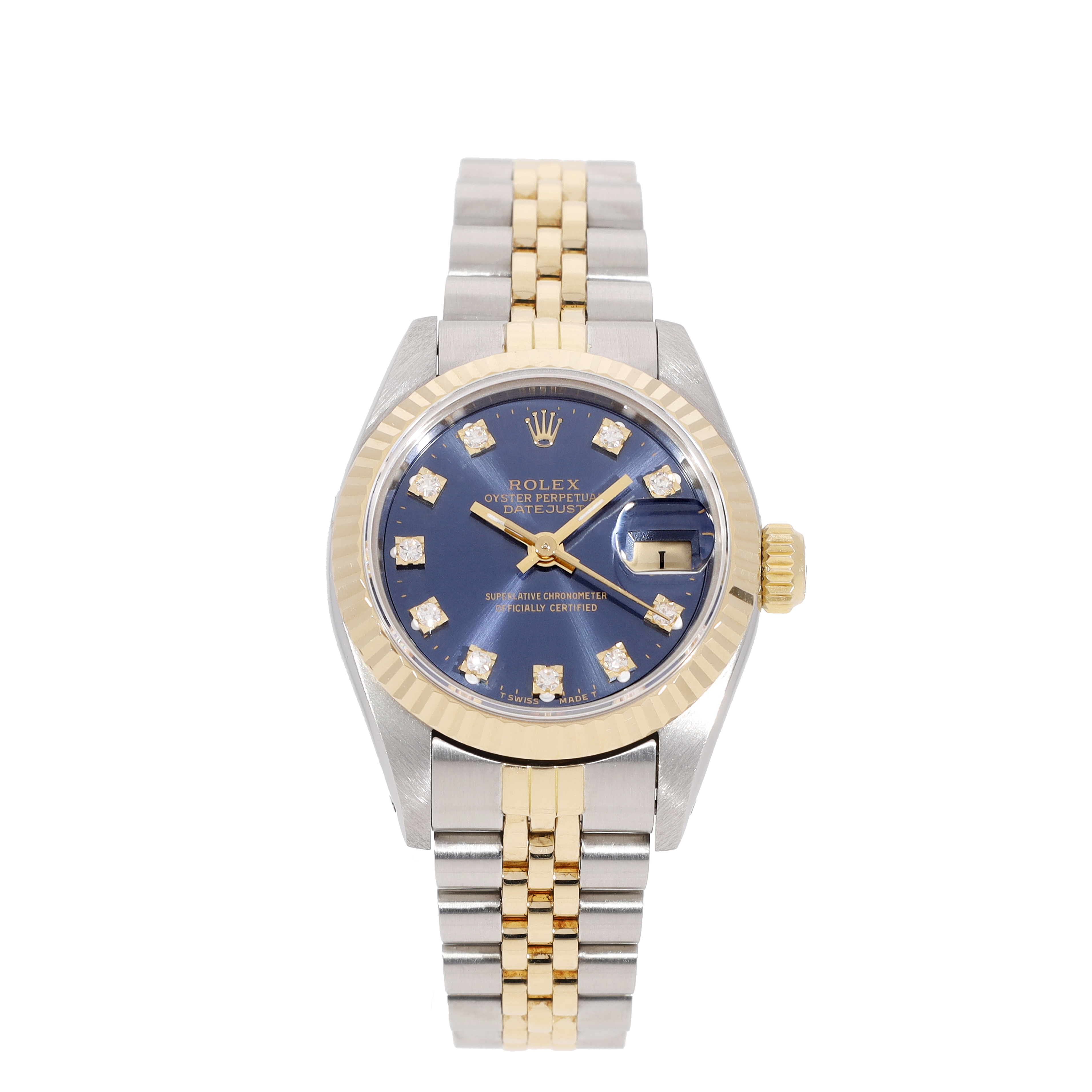 Rolex Lady-Datejust 69173 in Stainless Steel Yellow Gold | CHRONEXT