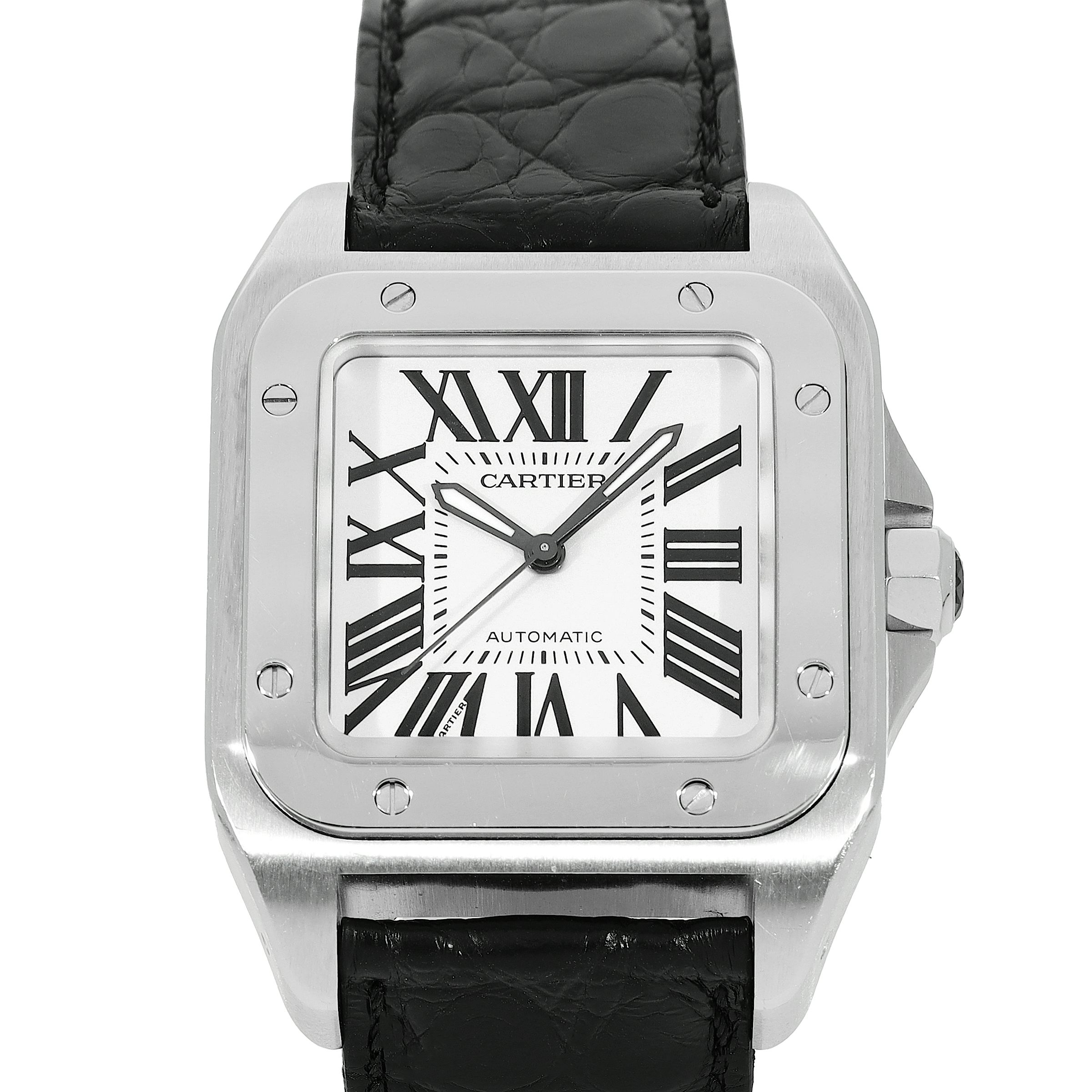 Cartier Santos 2878 in Stainless Steel | CHRONEXT Cartier Santos 2878 in Stainless Steel | CHRONEXT