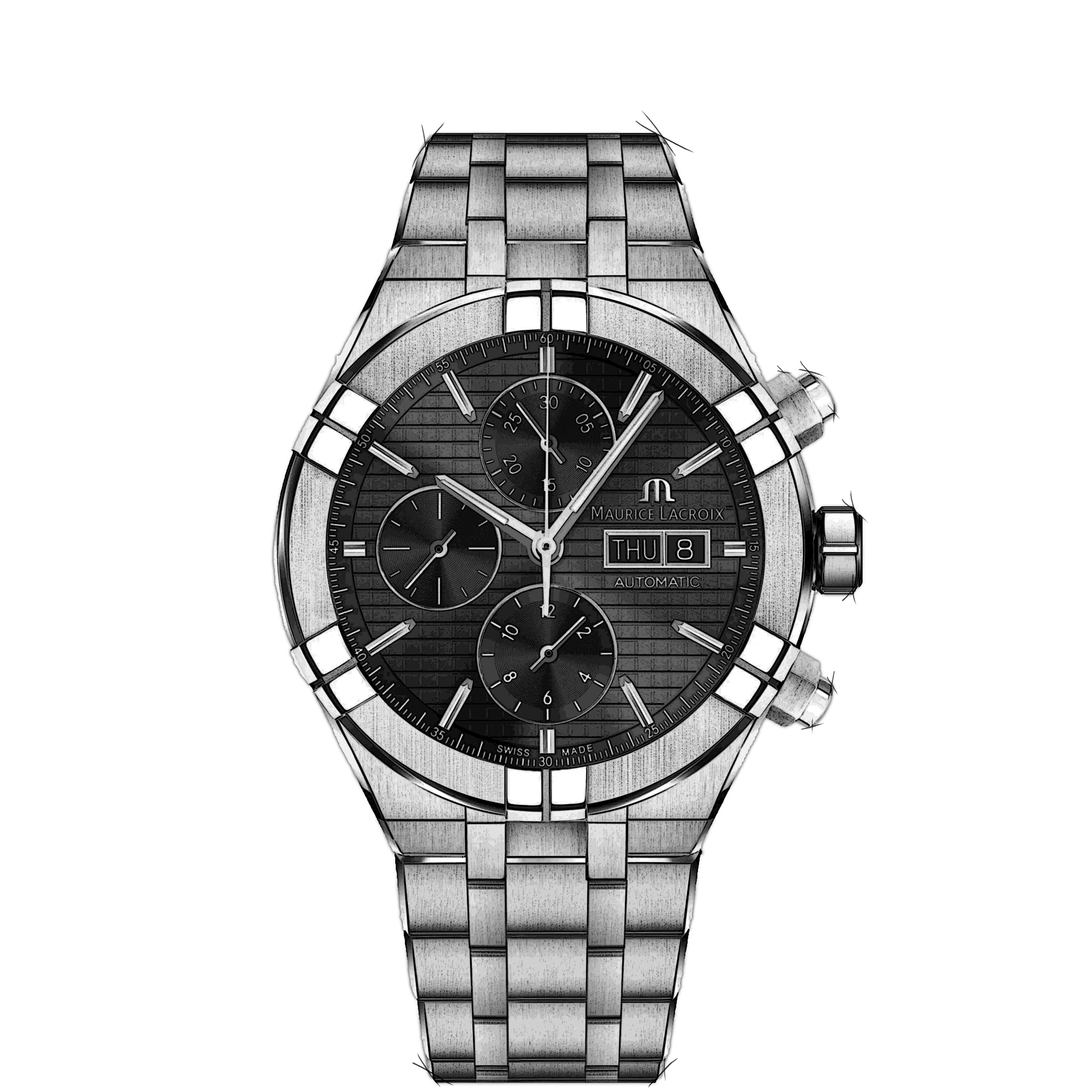 Maurice Lacroix Aikon AI6038-SS002-330-1