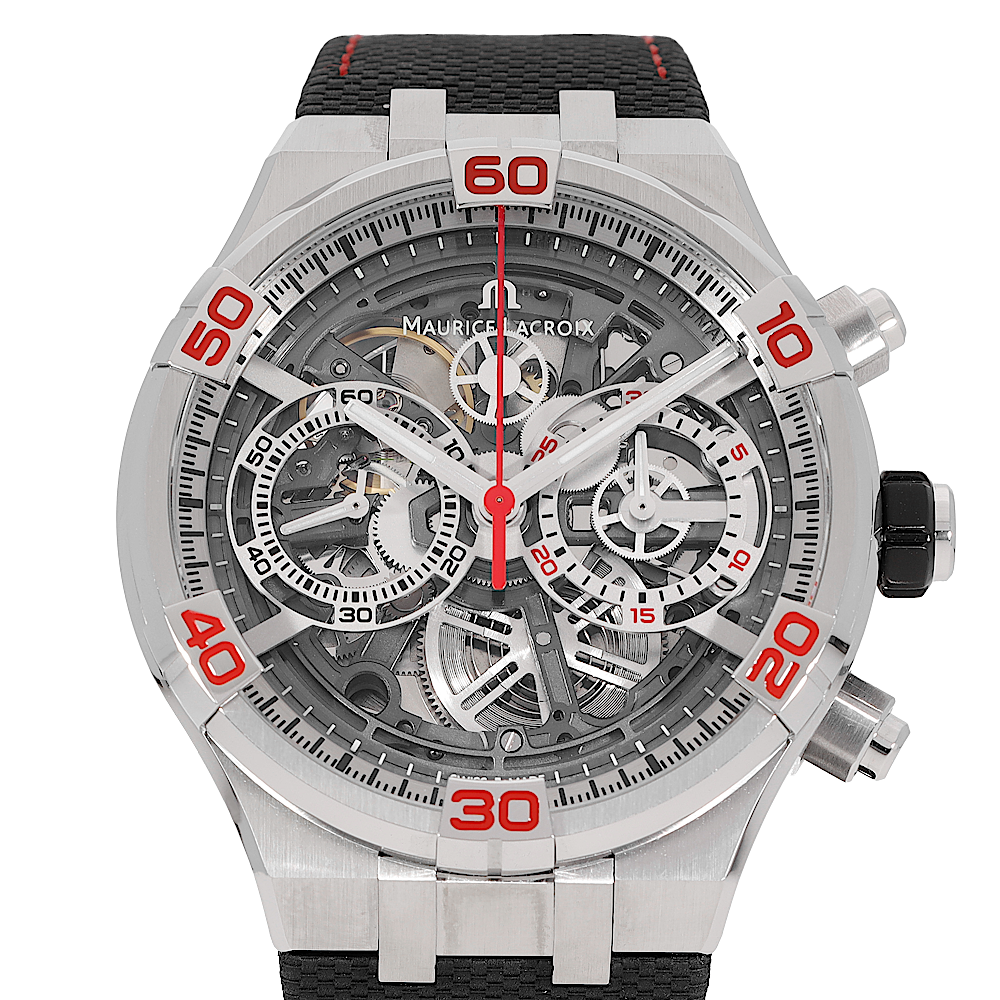 Maurice Lacroix Maurice Lacroix Aikon Automatik Skeletierter Chronograph Special Edition Mahindra Racing