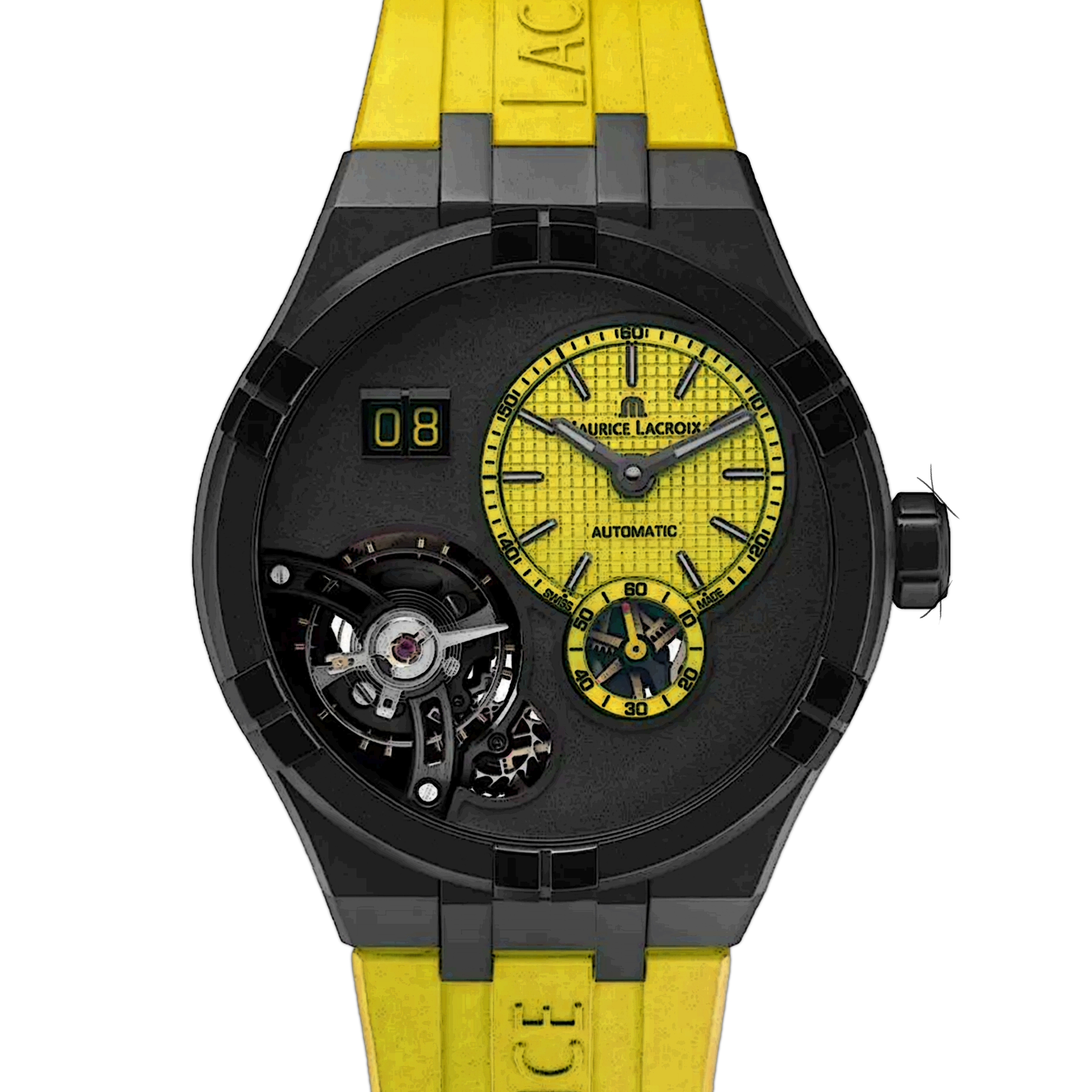Maurice Lacroix Aikon AI6118-DLB0J-730-I en Acier inoxydable