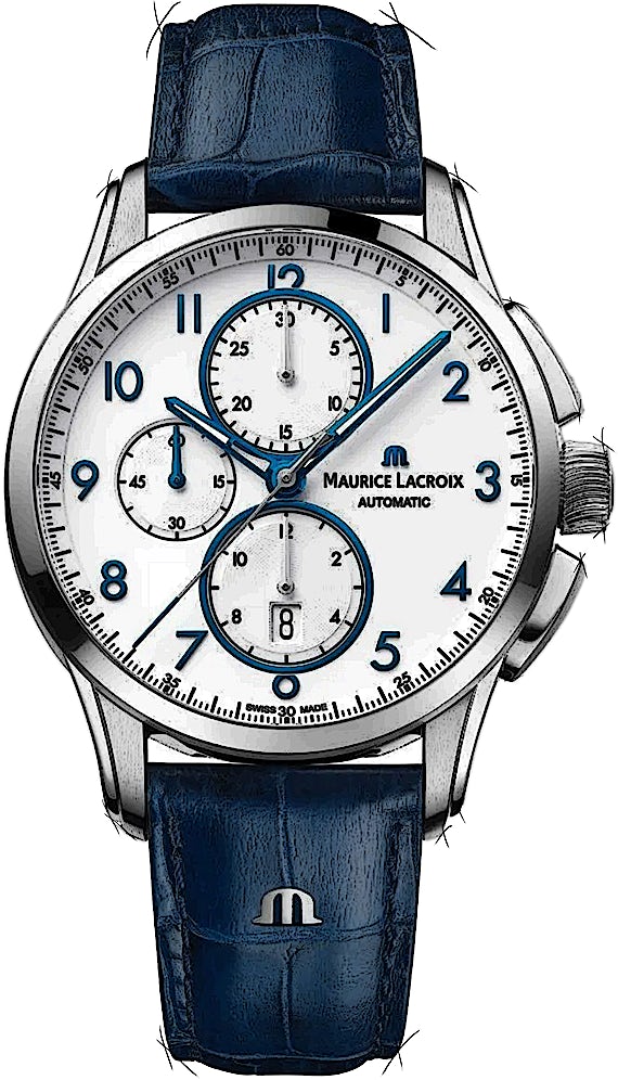 Maurice Lacroix Pontos PT6388-SS001-120-4 in Stainless Steel | CHRONEXT