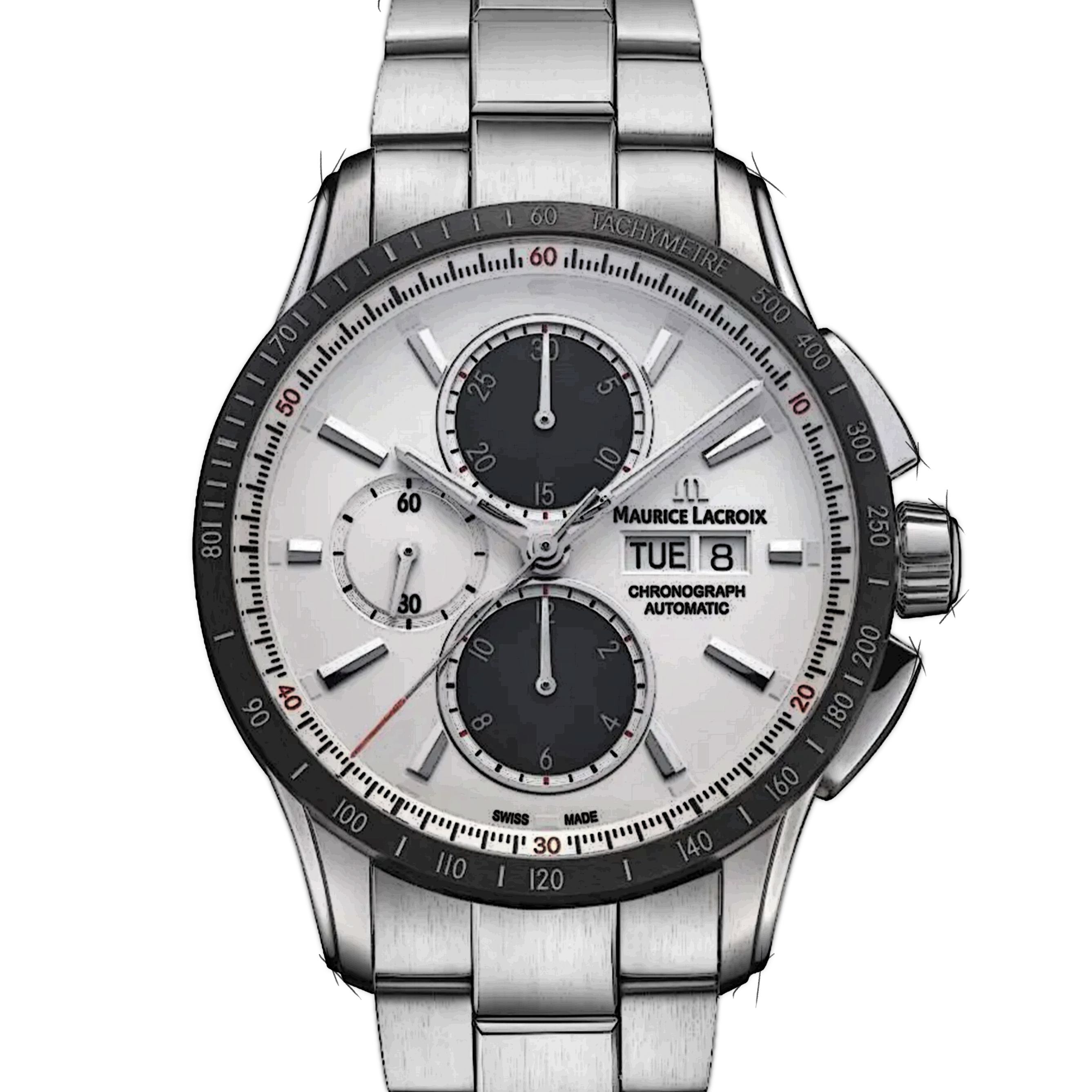 Maurice Lacroix Pontos PT6038-SSL2H-130-A