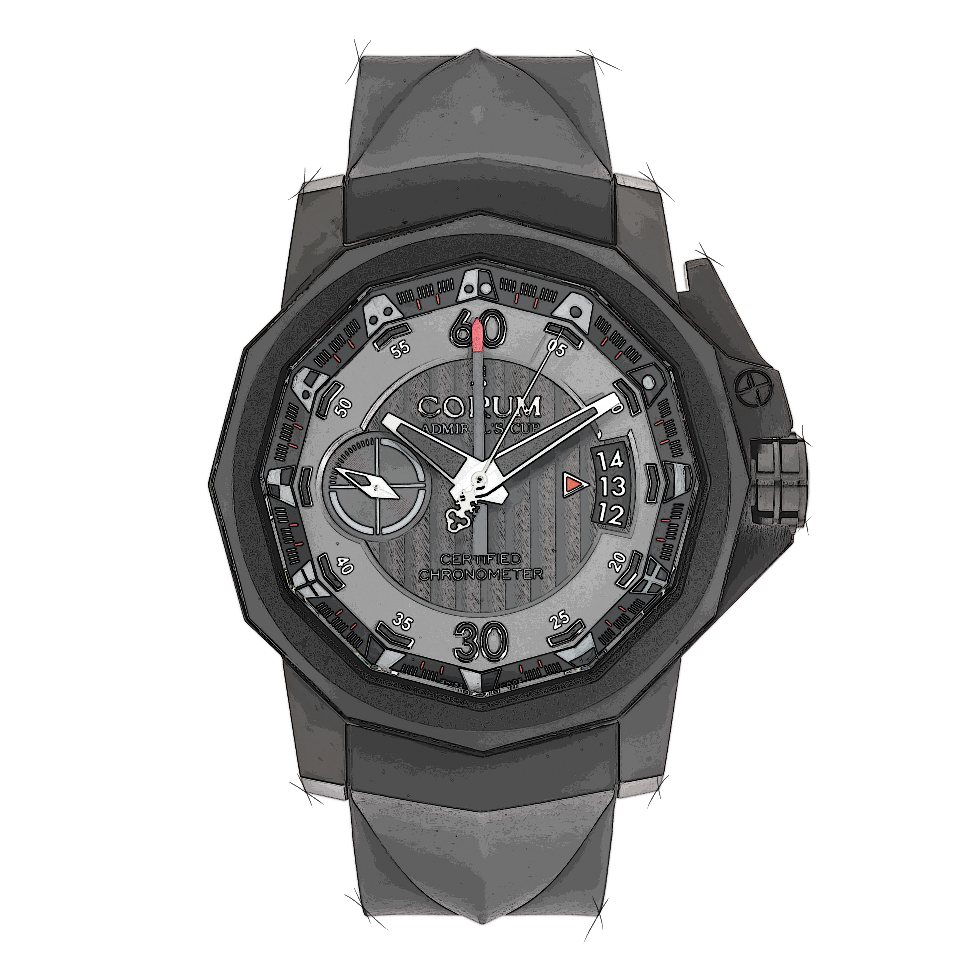 Corum Admiral's Cup 961.101.94/F371 AN12