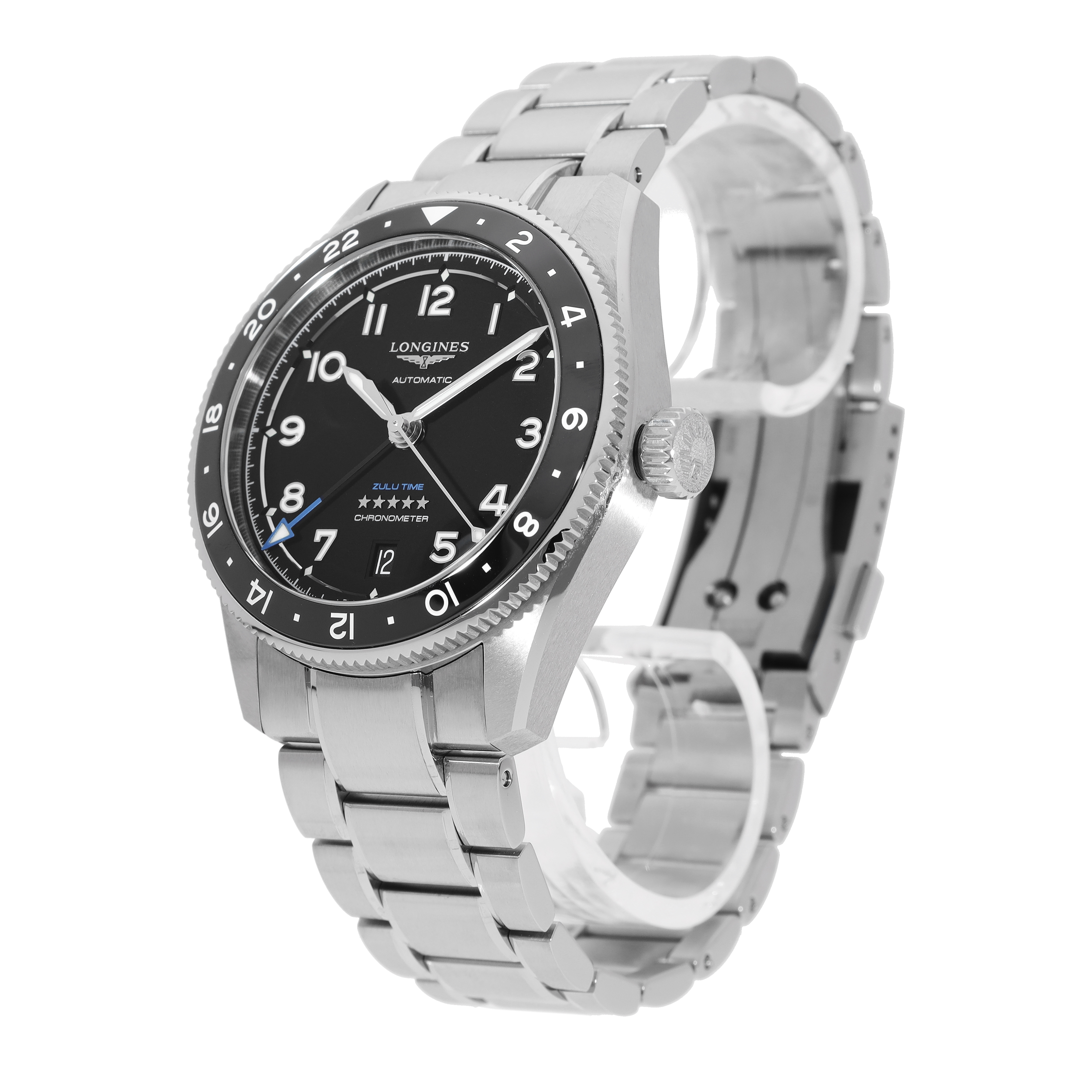 Longines Spirit L3.802.4.53.6 in Stainless Steel CHRONEXT