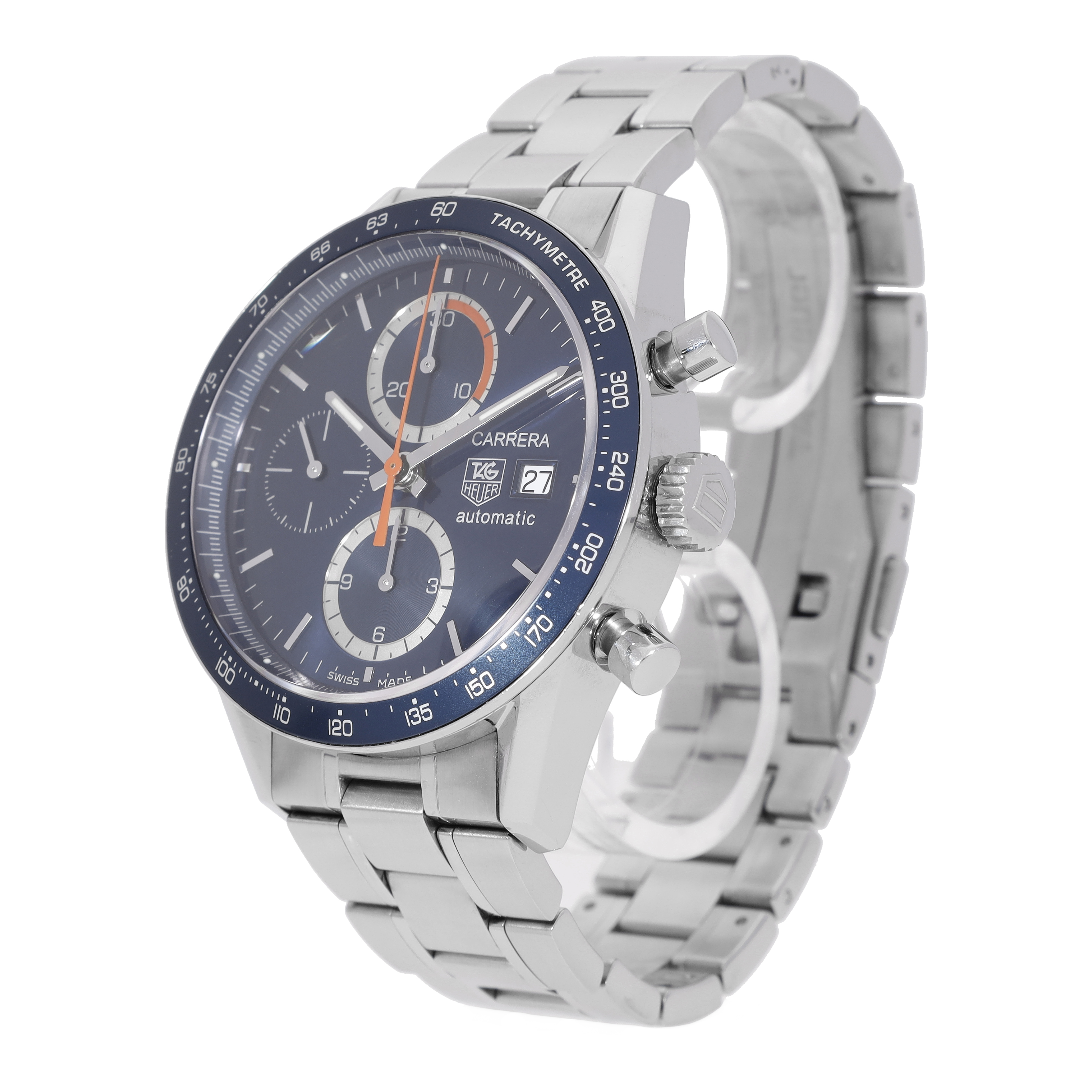 TAG Heuer Carrera CV2015.BA0786 in Stainless Steel CHRONEXT